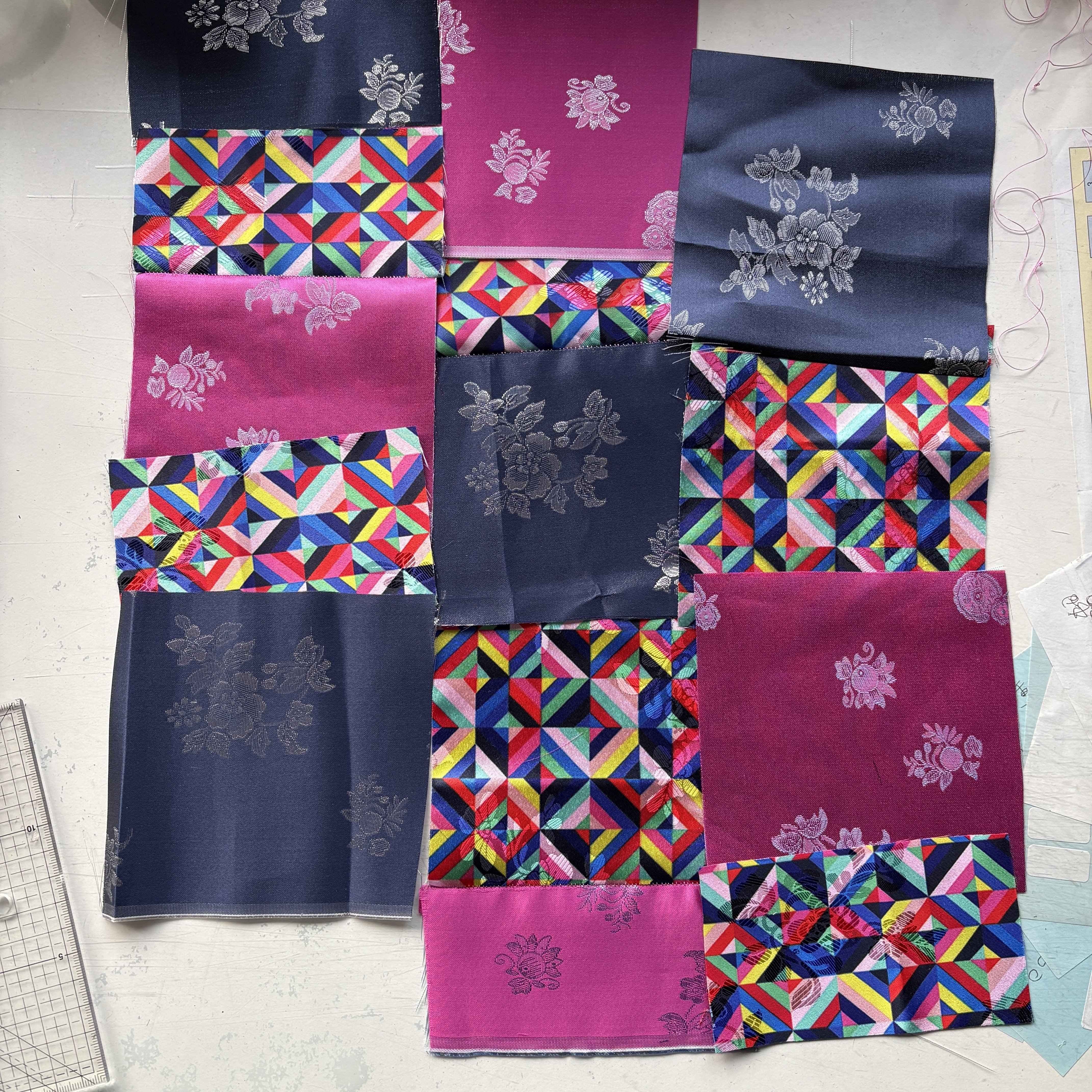 ポジャギ制作日記】ヤンダン＆韓国柄 別バージョン｜pojagi*sono