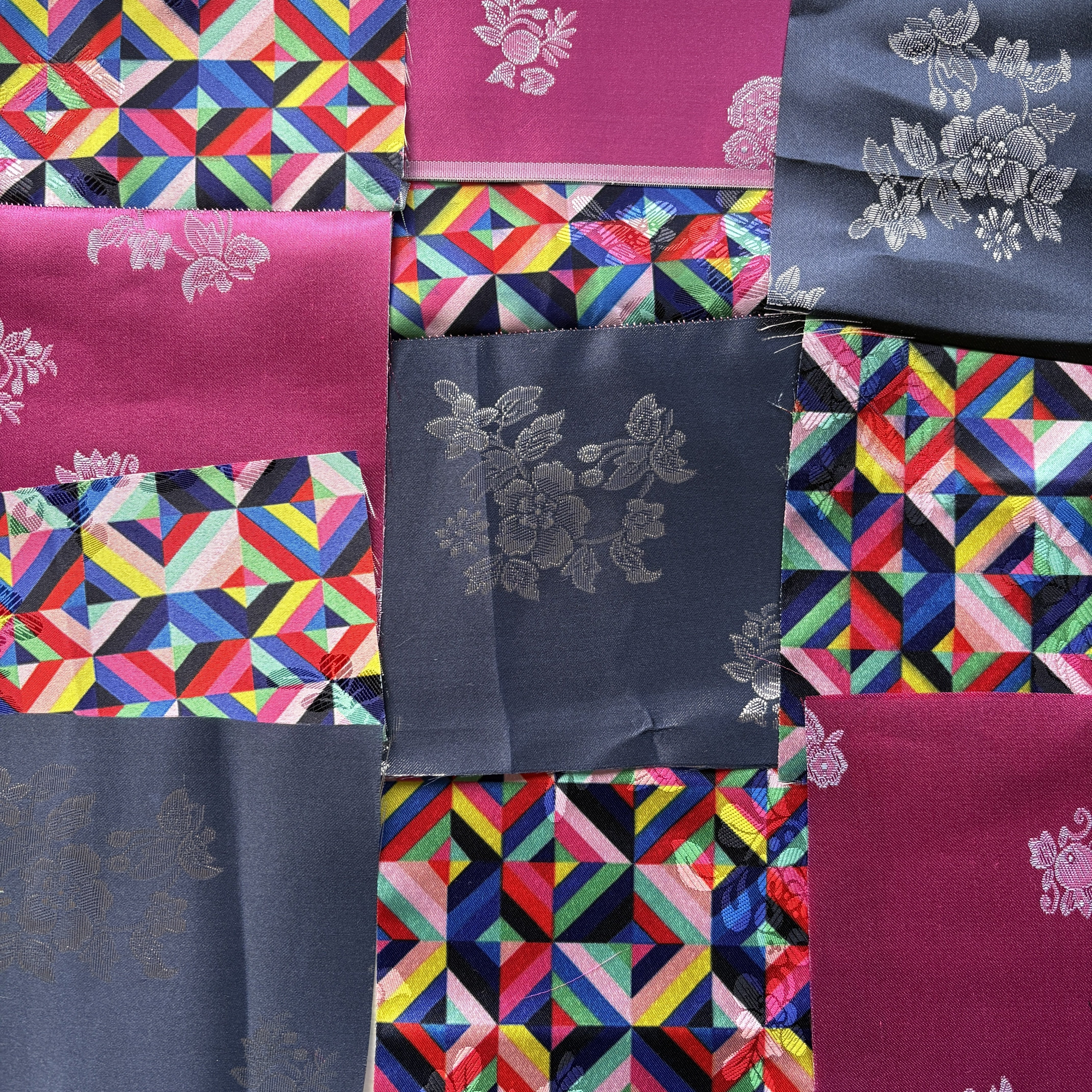 ポジャギ制作日記】ヤンダン＆韓国柄 別バージョン｜pojagi*sono