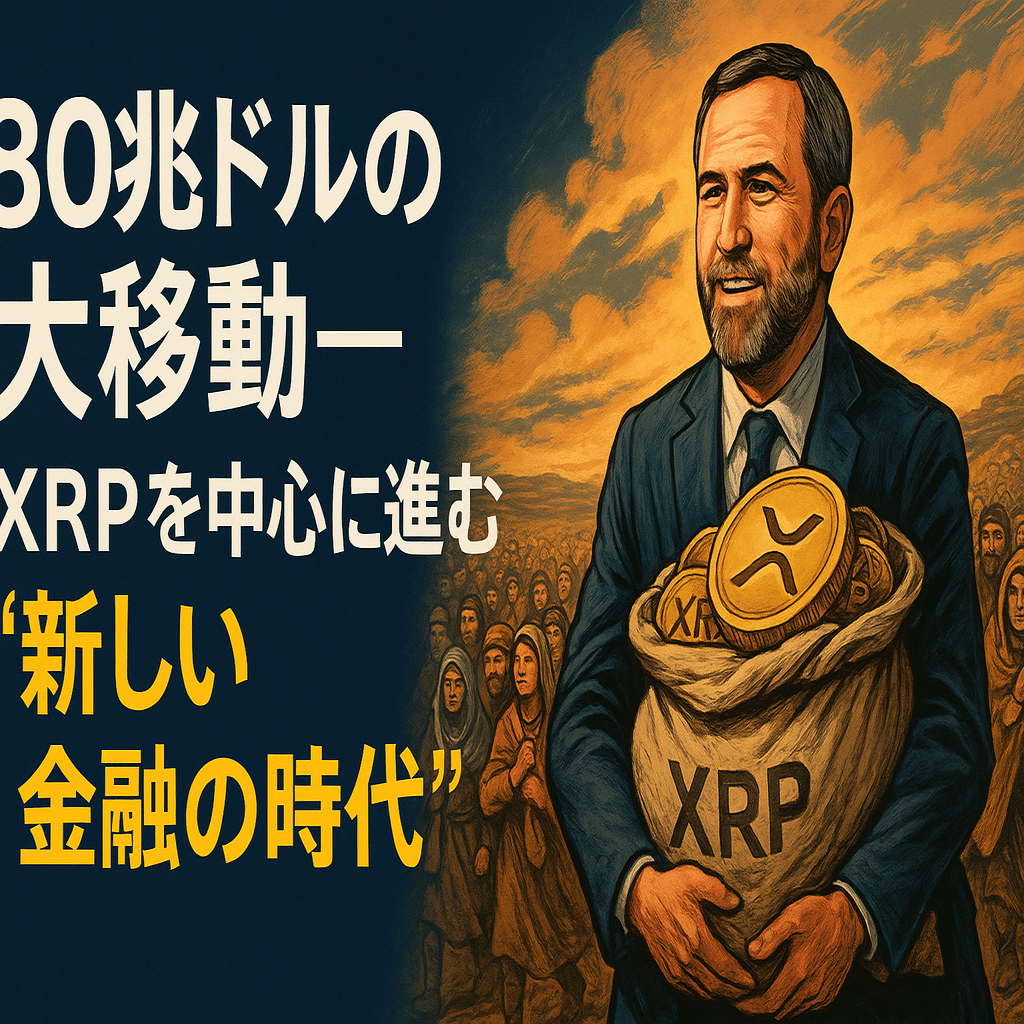 80兆ドルの大移動──XRPを中心に進む“新しい金融の時代”｜光本貴一｜XRP / Ripple