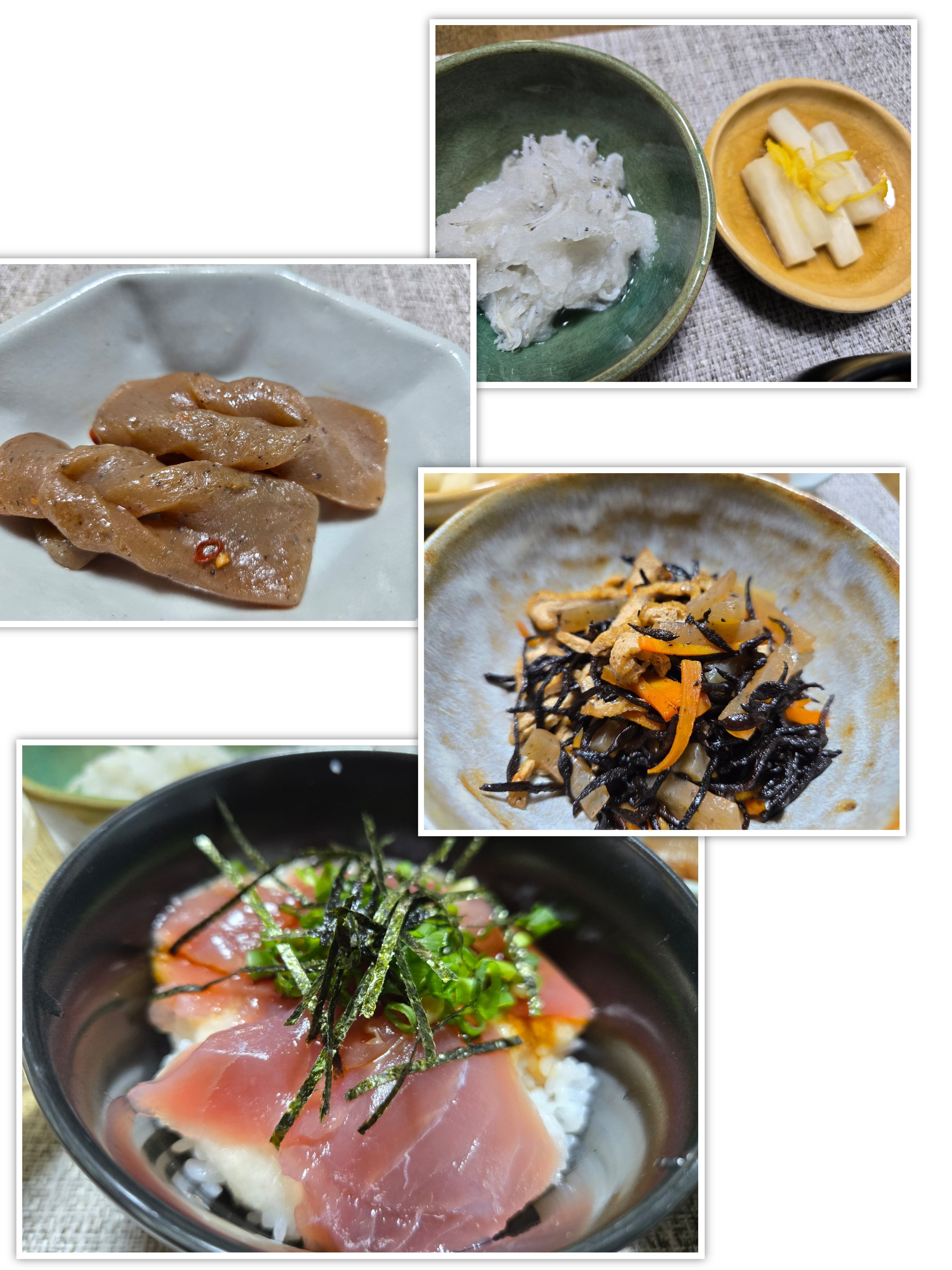 マグロ カード カード紛失騒動＊マグロ山掛けミニ丼と味染み作り置き＊モラの宿題