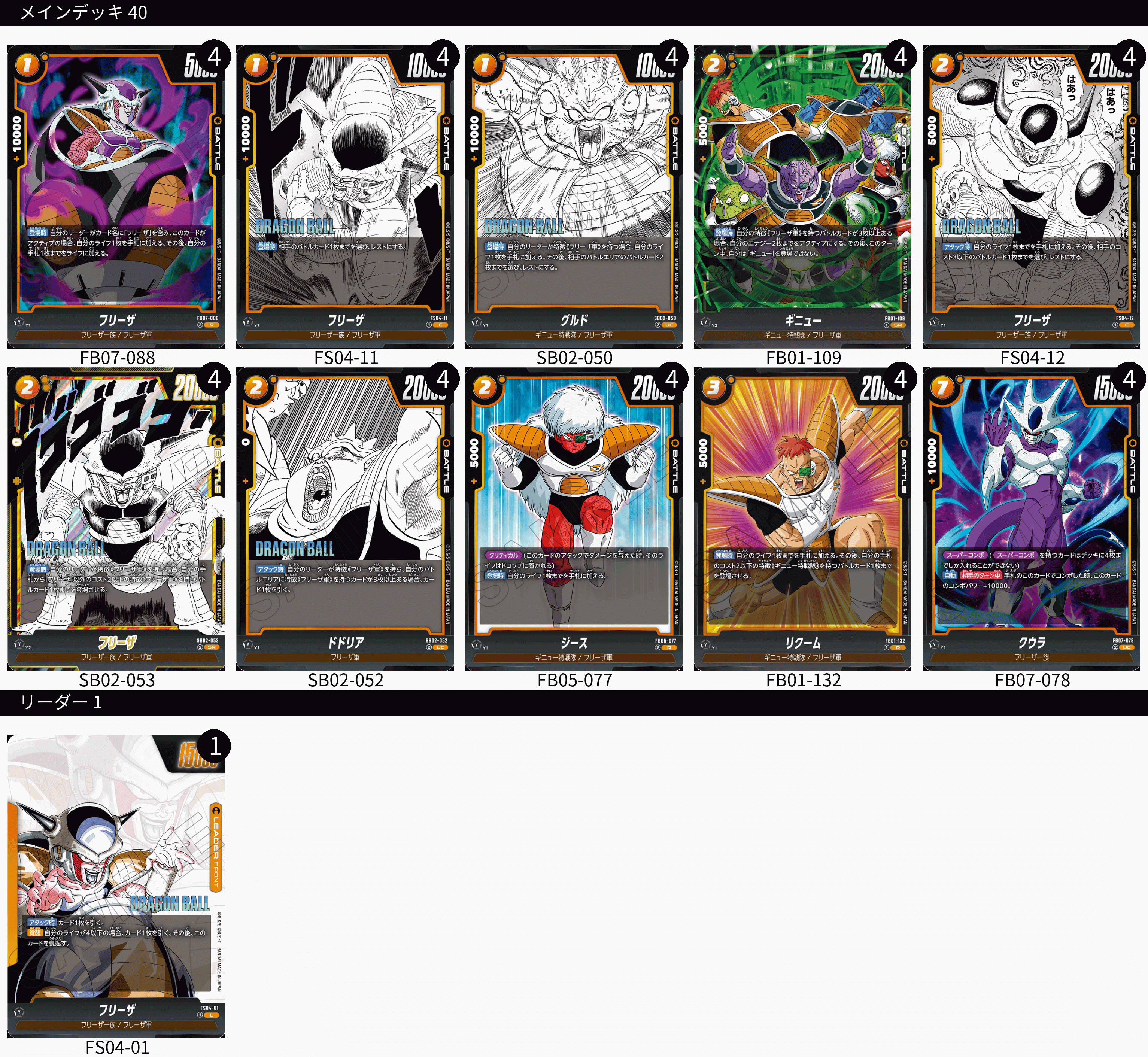 アルバト優勝】7.5弾環境最新フリーザ徹底解説！｜虎P