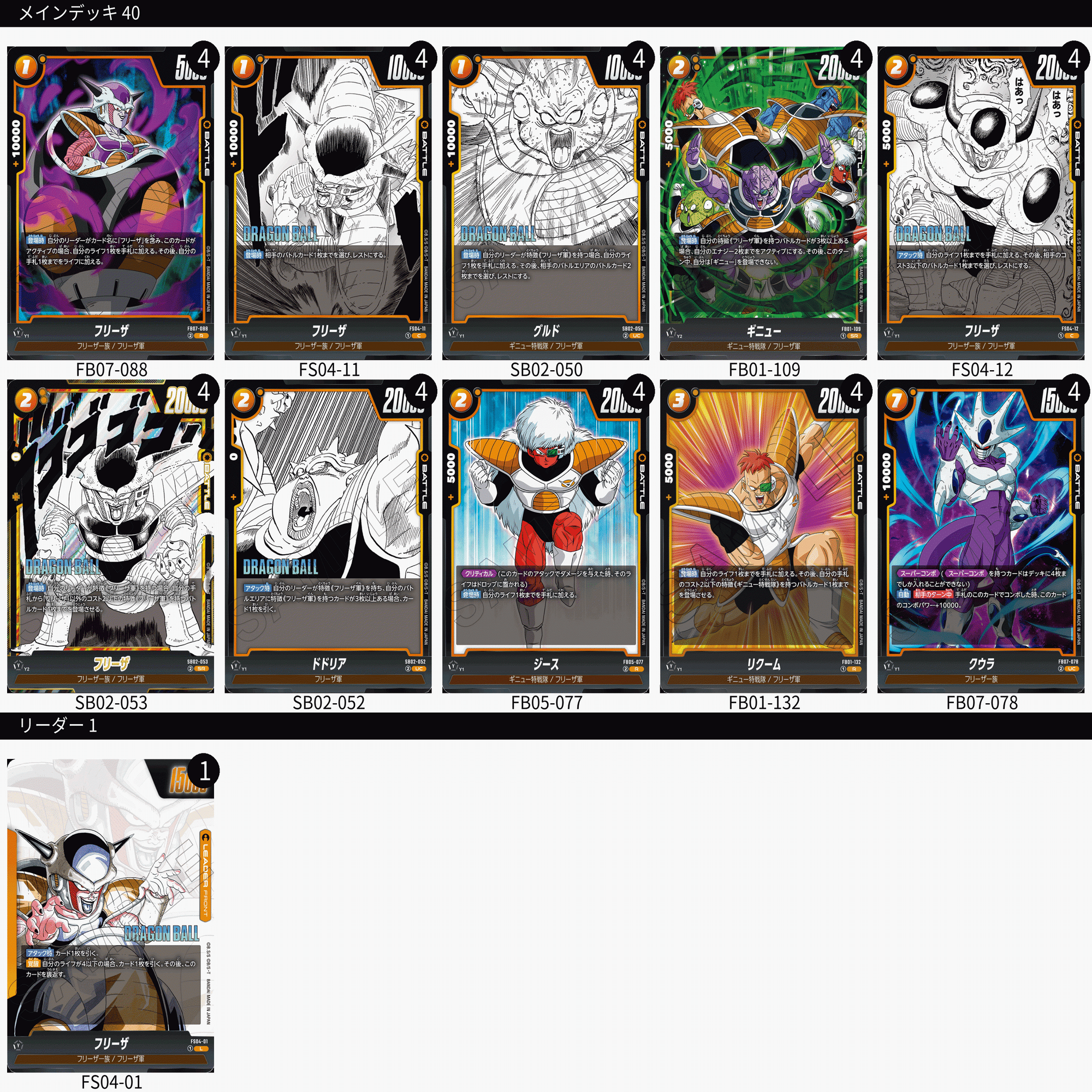 アルバト優勝】7.5弾環境最新フリーザ徹底解説！｜虎P