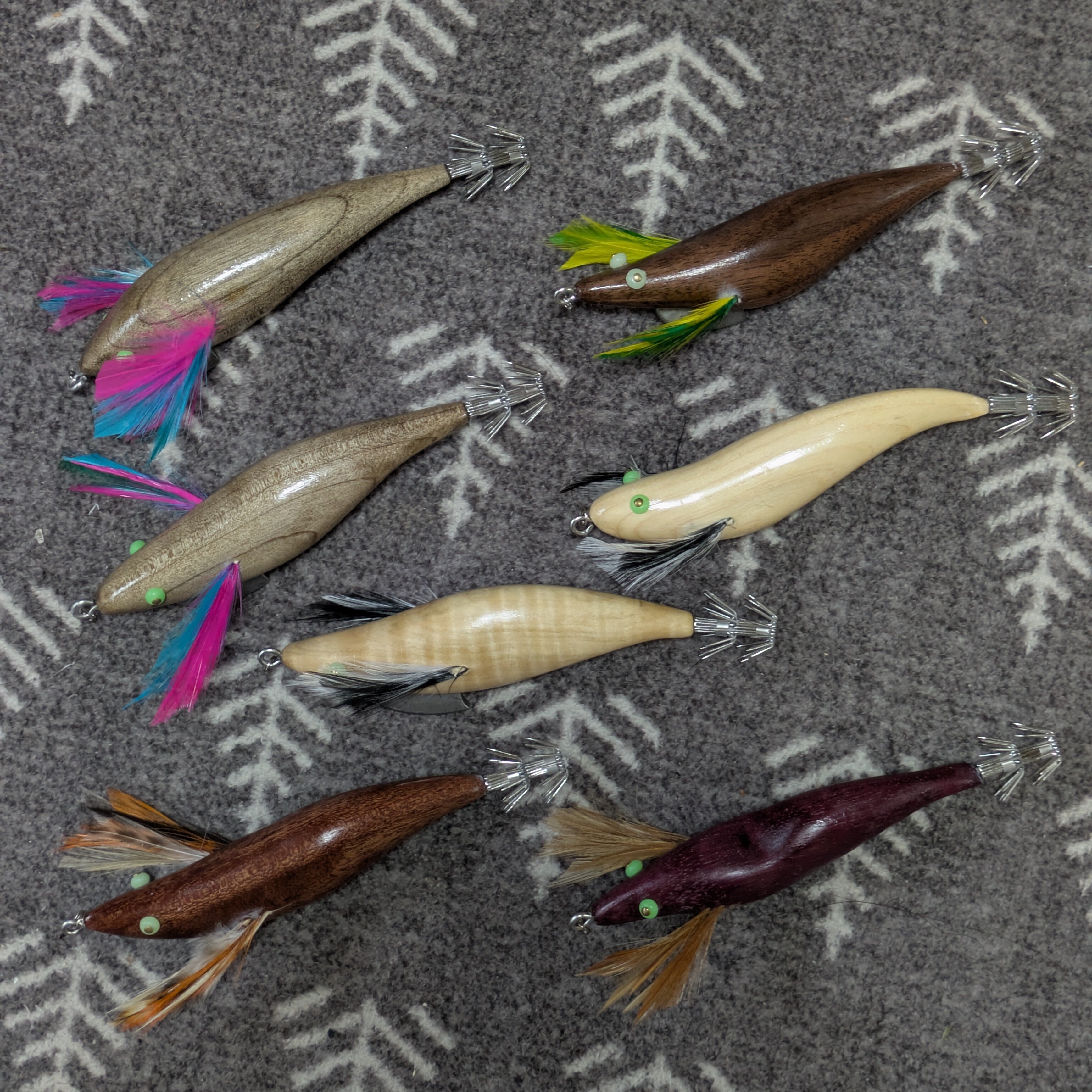 自作餌木でイカ狙い🦑ハンドメイドルアーにハマっています｜akihito_tm