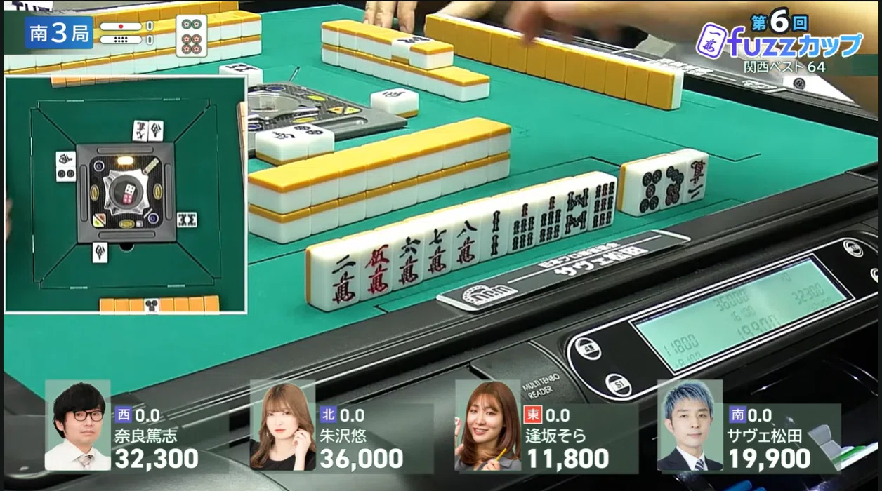6th fuzz Cup Kansai Round of 64｜日本プロ麻雀協会