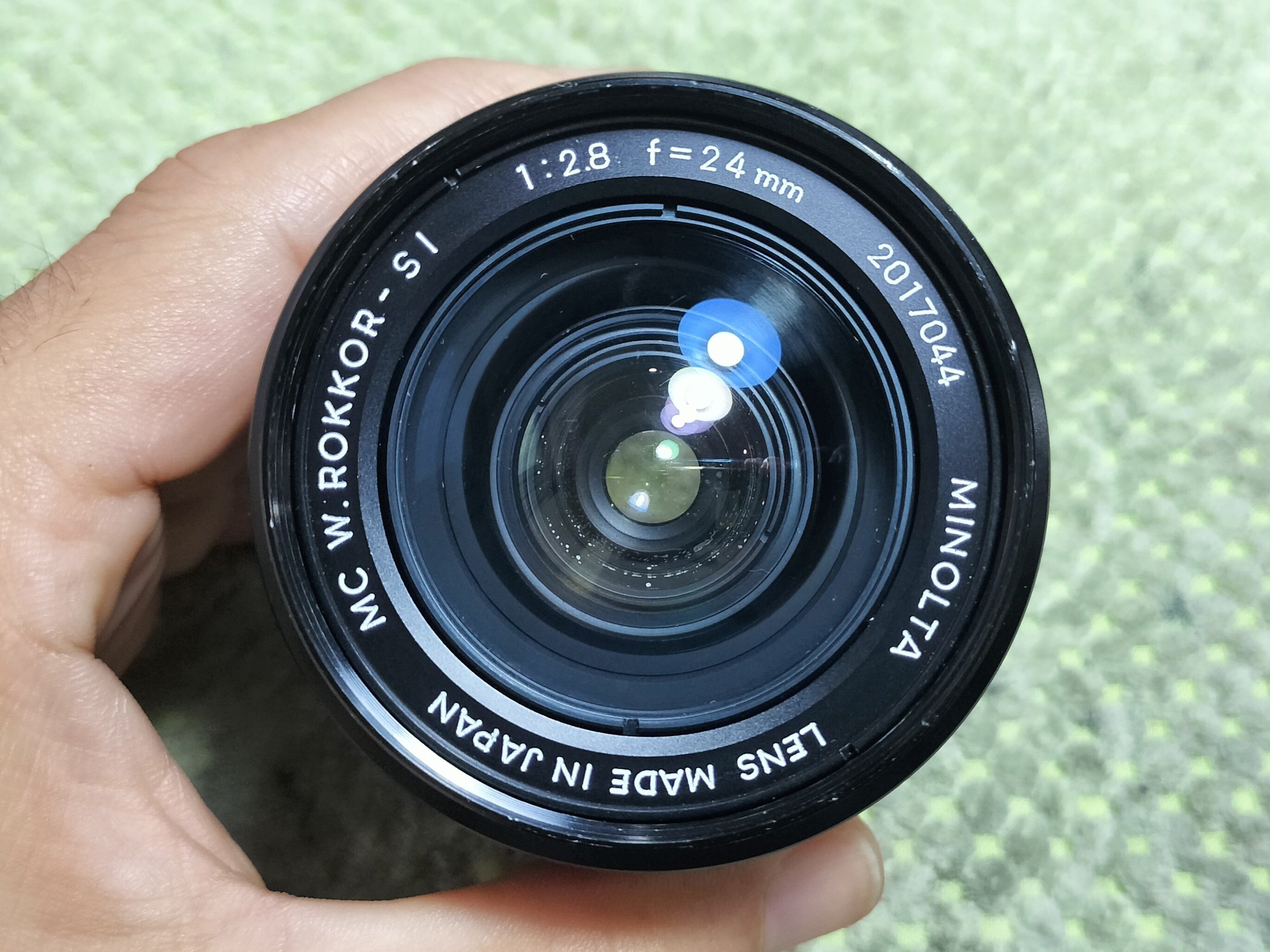 Minolta MC Rokkor 24mm F/2.8の分解｜フィルムカメラ修理のアクアカメラ