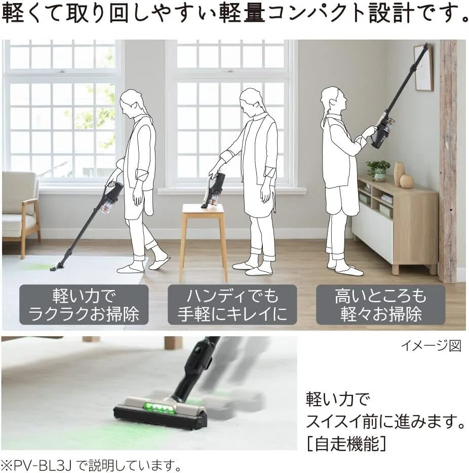 本音レビュー】日立 掃除機コードレス スティッククリーナー 軽量 1.1