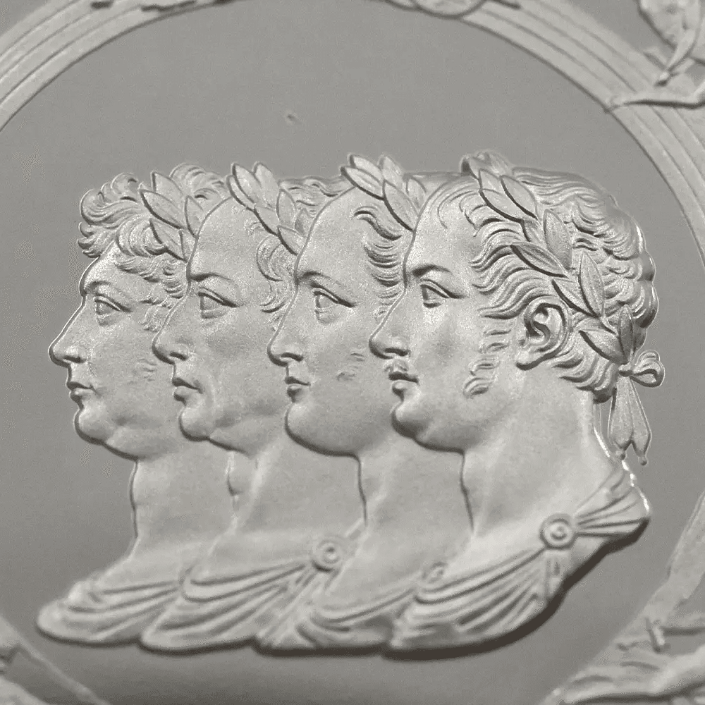 2024 ワーテルローの戦い ５オンス 発行510枚 PF70 最高鑑定 FR 2024 ワーテルローの戦い 5オンス 発行510枚 PF70 最高鑑定 FR