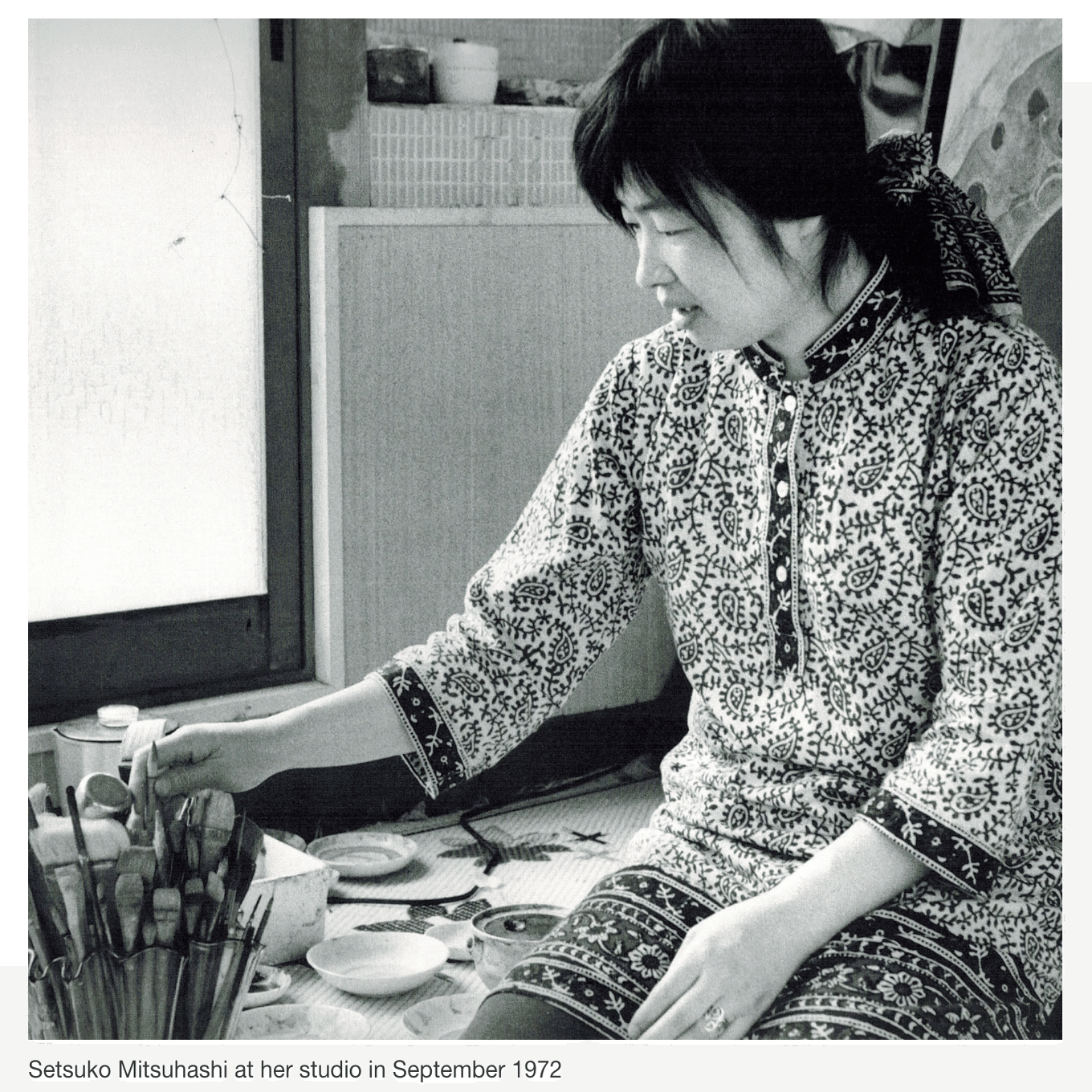 三橋節子（MITSUHASHI Setsuko）】─日本画、紙本・彩色 査定 鑑定