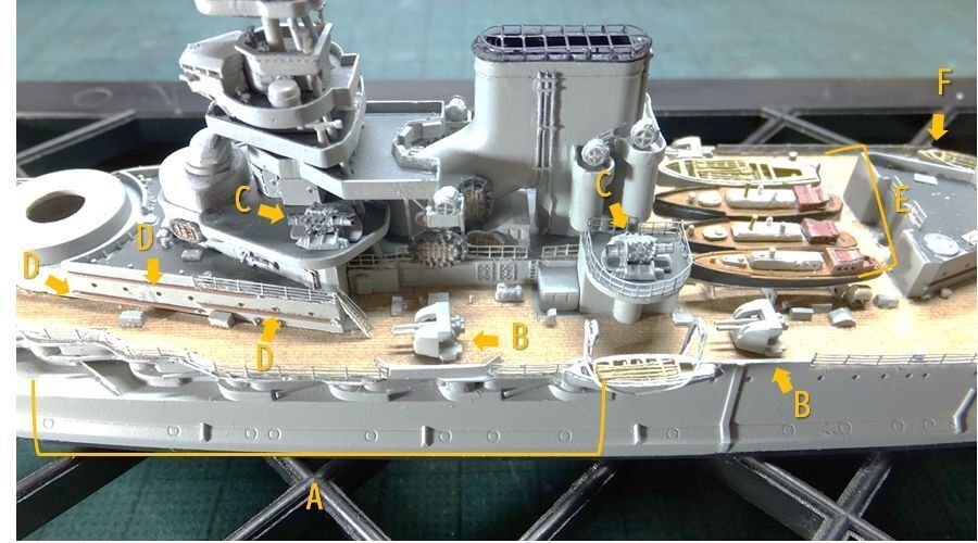 HMS Queen Elizabeth Class 1941 英国海軍クイーン・エリザベス級1941