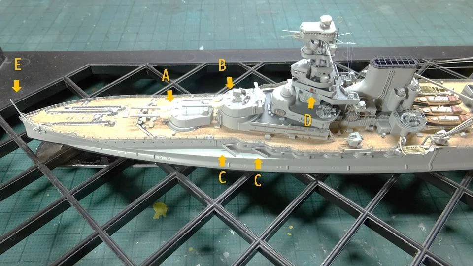 HMS Queen Elizabeth Class 1941 英国海軍クイーン・エリザベス級1941