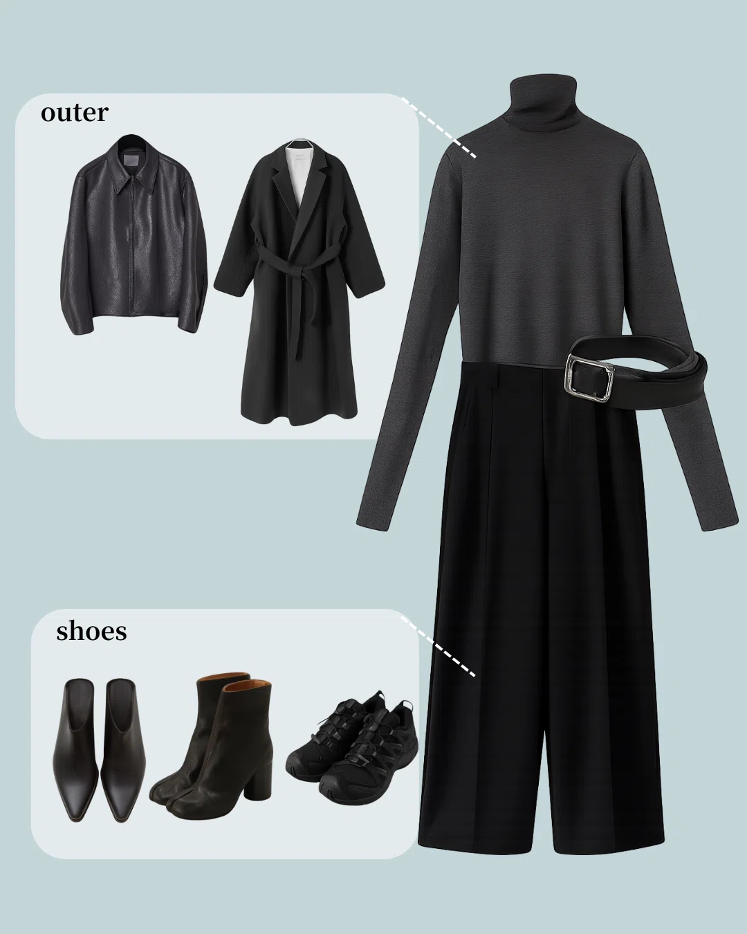 服を一覧化したら、秋冬に必要なのは1着だけだった|yuki|スタイルの見つけ方