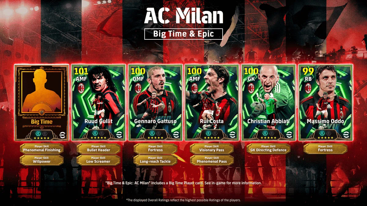 Hajime的必須選手ルート・フリット Epic『AC Milan』efootball2026