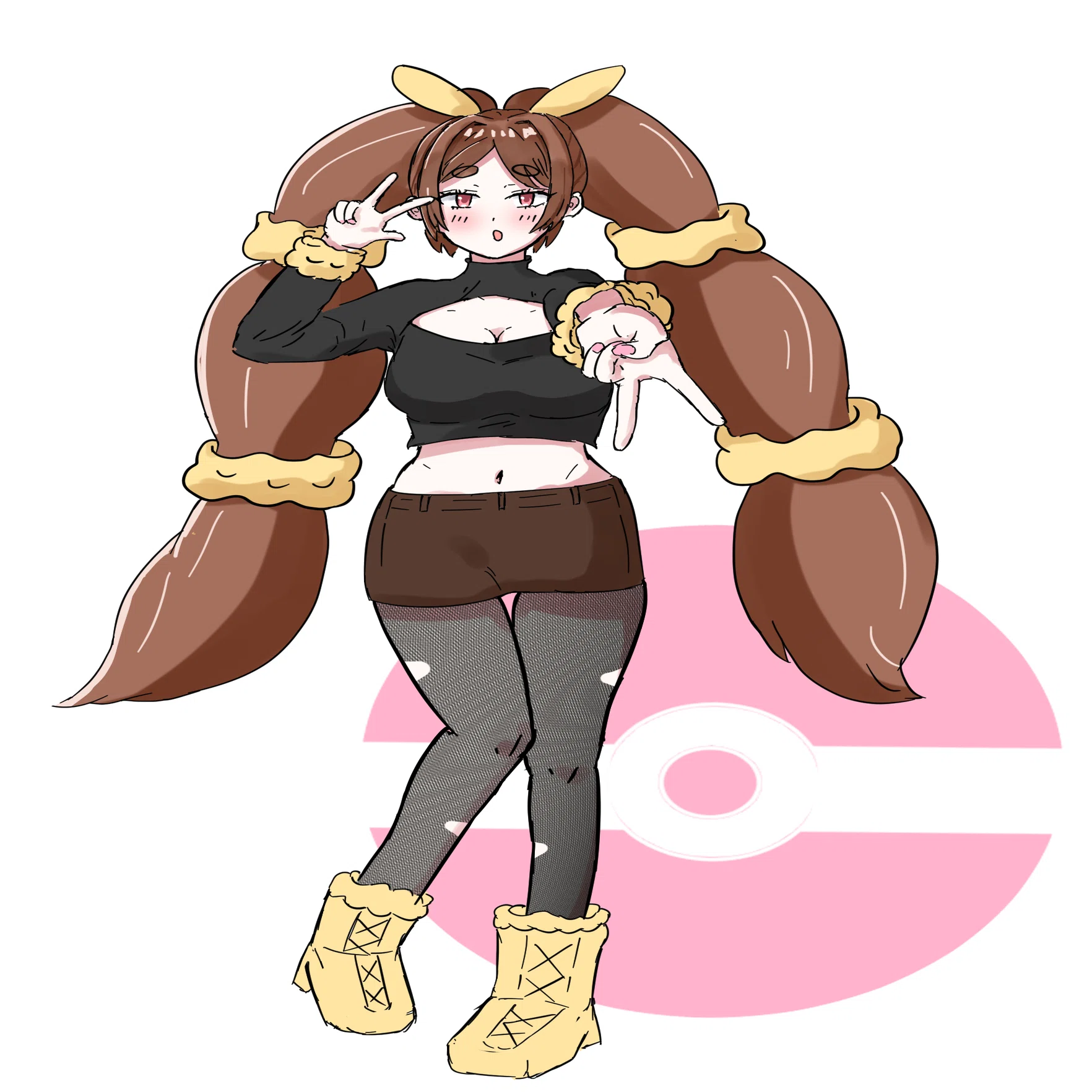 イラスト企画】ポケモン擬人化お絵描き①｜さしす文庫の雑記帳