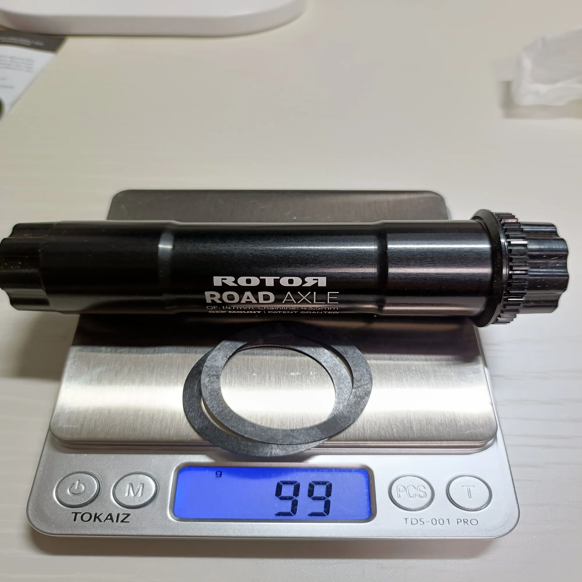 ROTOR ALDHU carbonが届いたので計量など｜Y.T