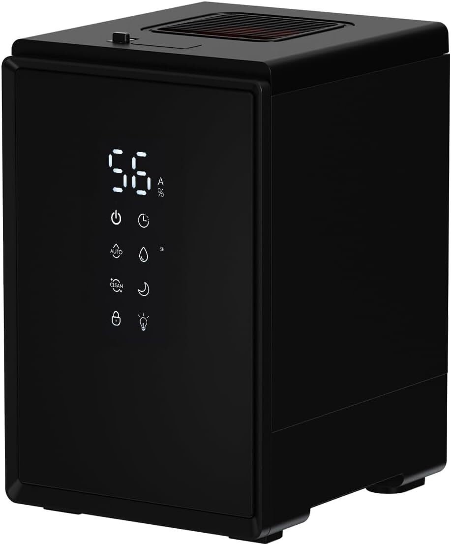 ⭐︎新品未開封⭐︎ YAMAZEN スチーム加湿器 ブラック　黒　BEAR-S34 山善スチーム式加湿器BEAR-S34徹底レビュー！キューブ型デザインが