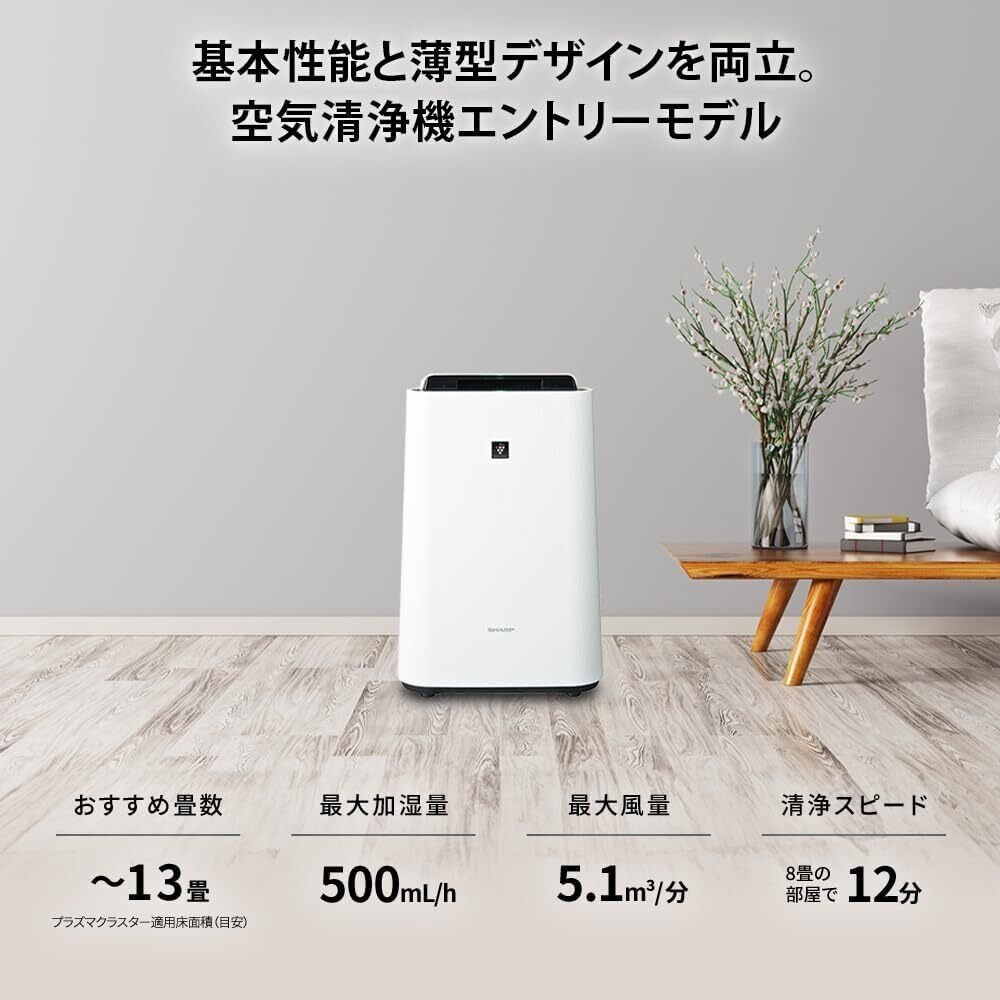 シャープ KC-S50W-W レビュー：Amazon限定モデルが示す加湿空気清浄機