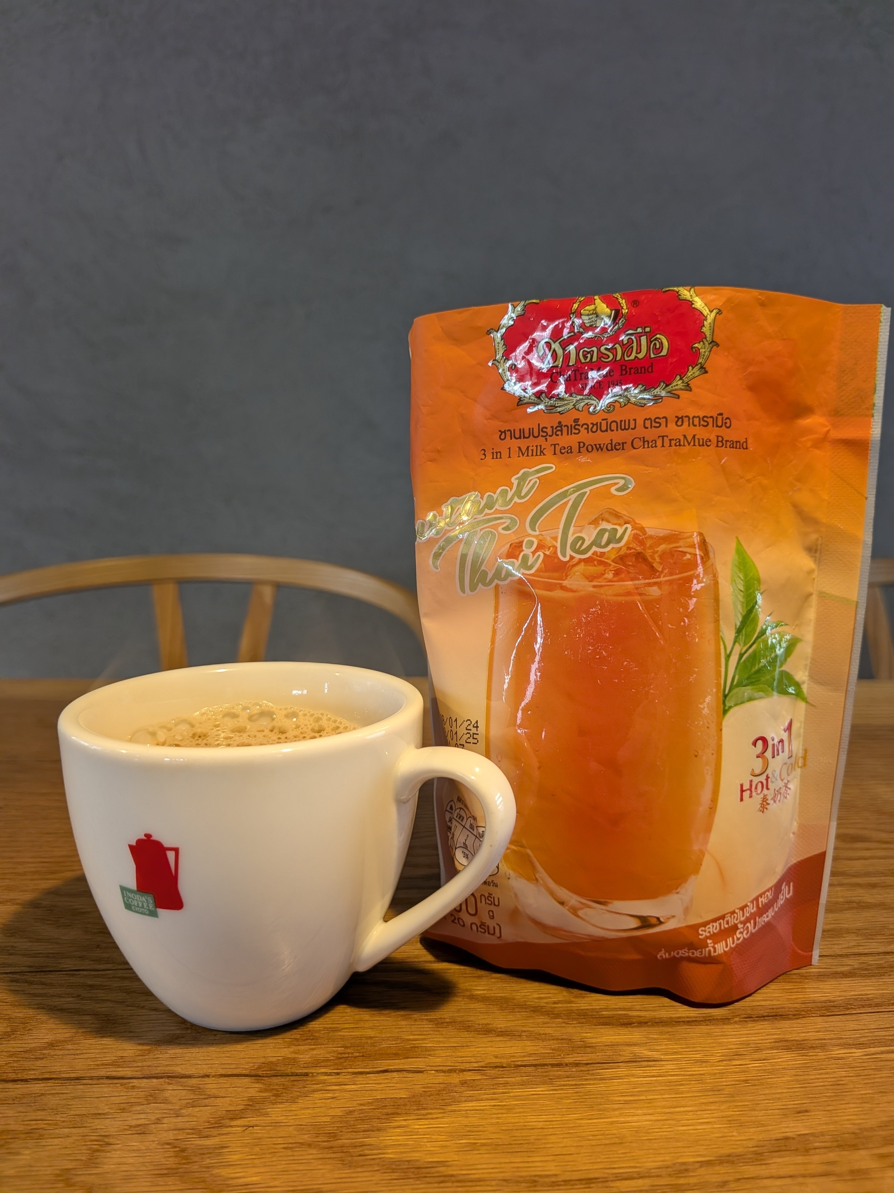 🇹🇭タイ土産に人気のインスタントティーはいかが？Cha Trar Mue｜yu_tabi_