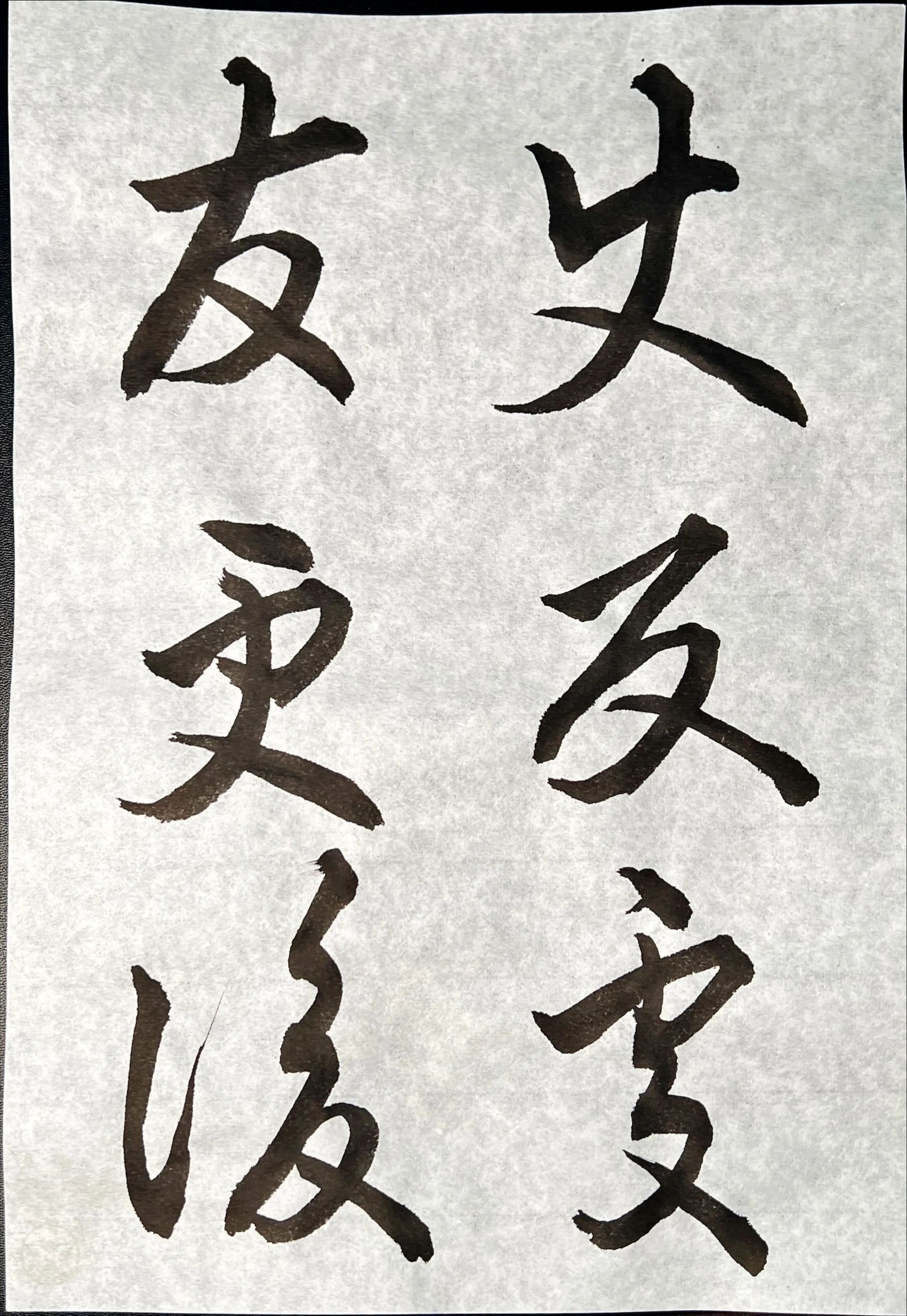 🖌️書道特訓！書道大鑑「草書」٩(๑❛ᴗ❛๑)۶｜良知(Ryouchi)