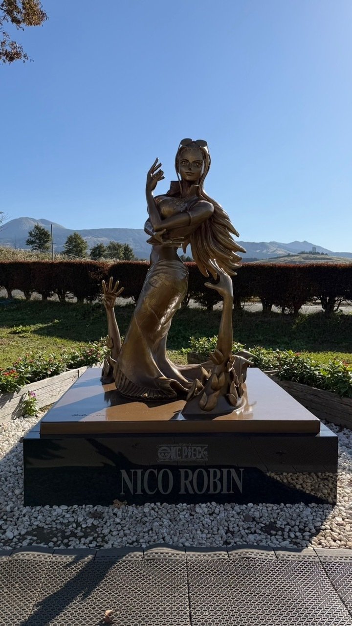 熊本復興のワンピース像を巡ってみた！（前記者）｜くまモン記者団