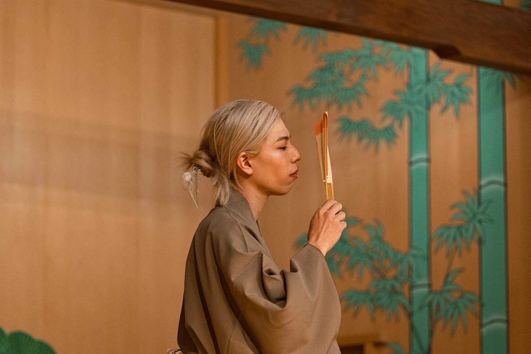 山村御流家元好　万葉風炉先屏風 レポート前編「『好色一代男』 日本舞踊 山村流 舞ざらえ」第2回。6