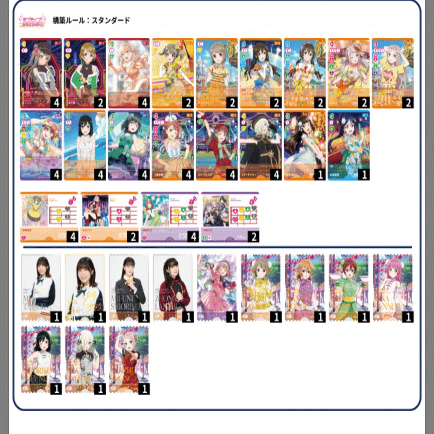 ラブカ】超絶微強化！4弾カード使用MONSTERGIRLS軸虹ヶ咲構築紹介