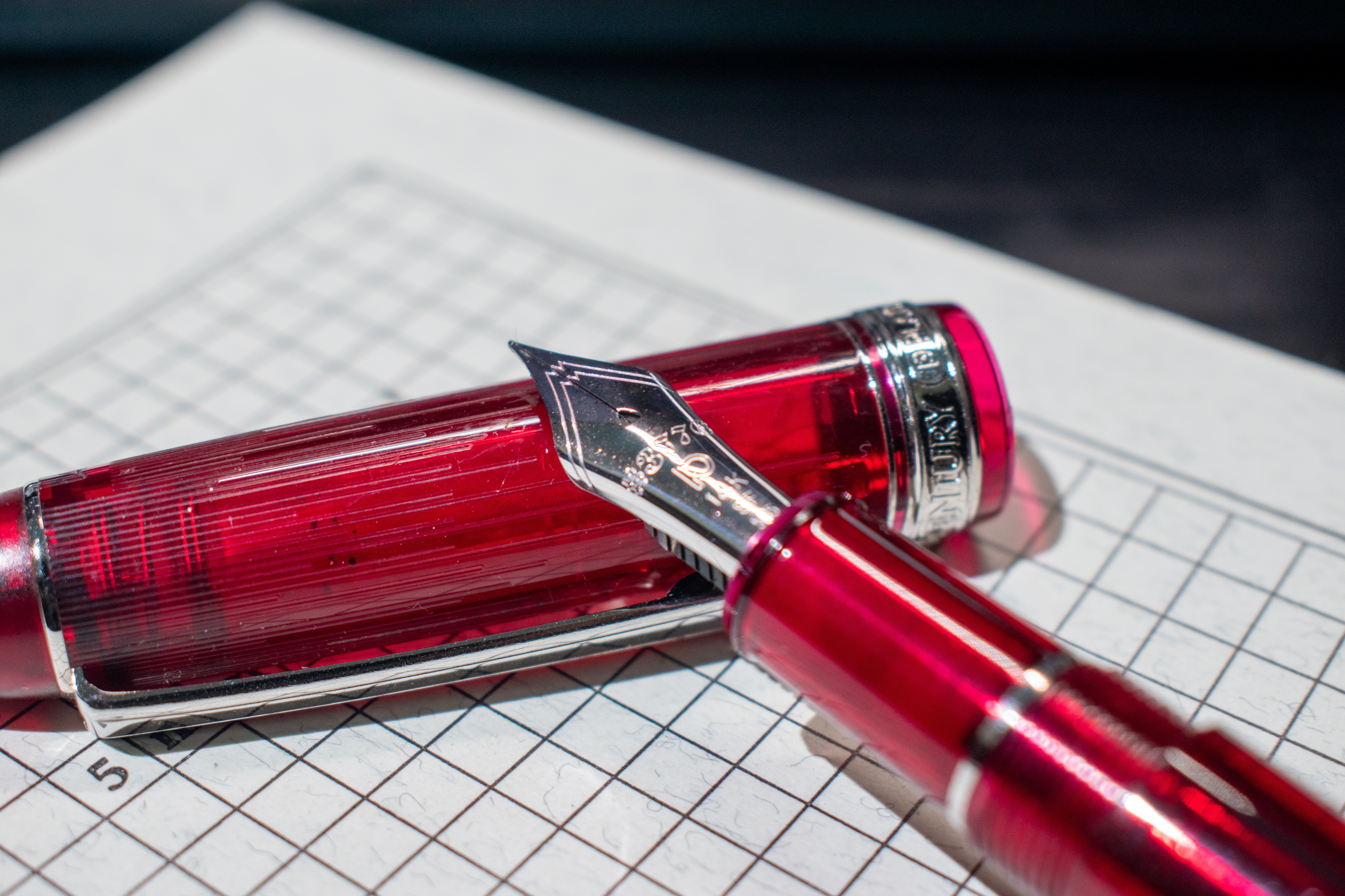 最終セール！万年筆センチュリー#3776 春暁　細軟SF 最終セール！万年筆センチュリー#3776 春暁 細軟SF - メルカリ