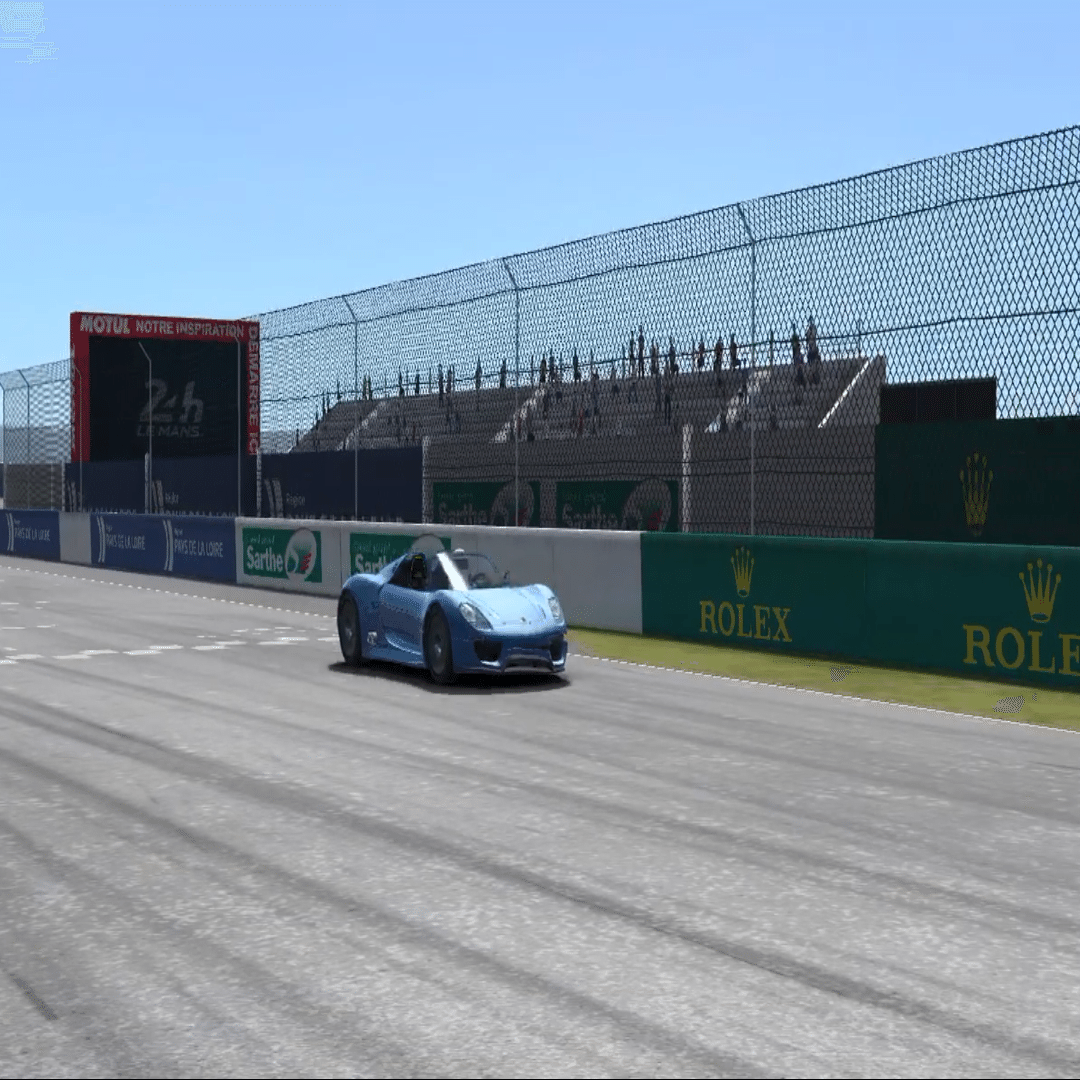 リアルレーシング3検証】918 SPYDER CONCEPTはサルト・サーキットで30