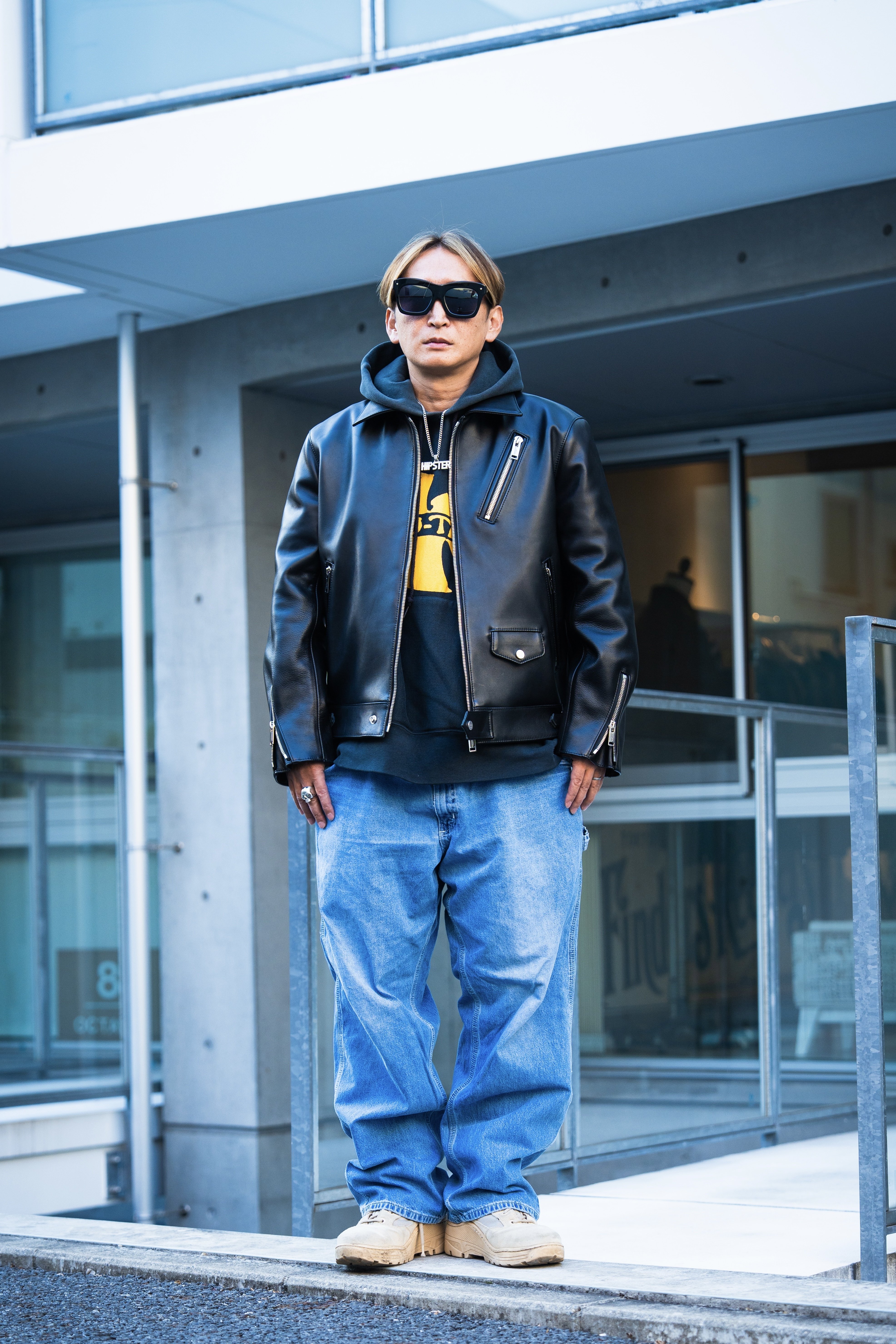 新作】シングルライダース「MOTORCYCLE JACKET Ⅱ / ANNONAY」英国