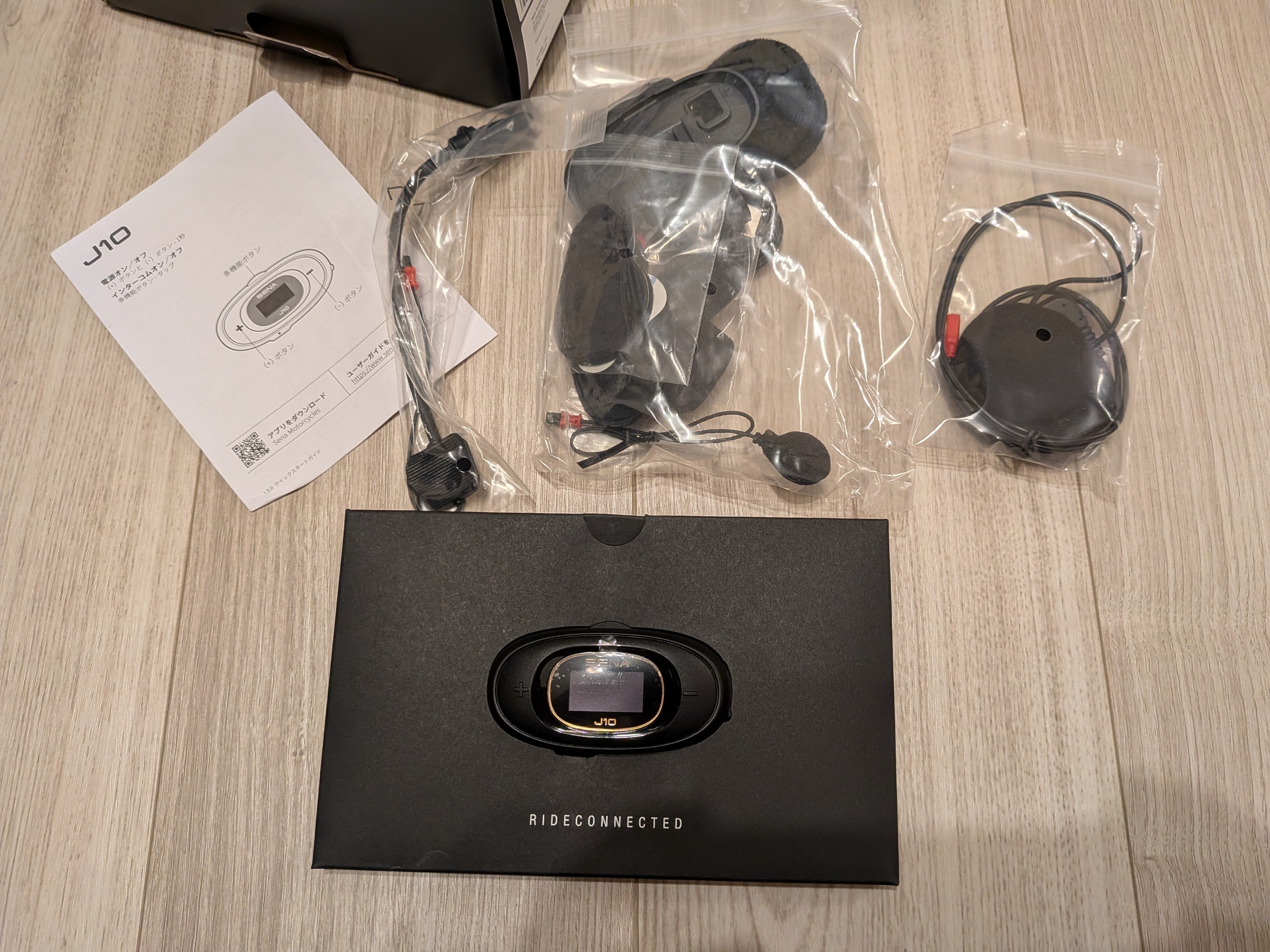 SENAのインカム“J10”を買った話 〜アップデートの方法もあるよ〜｜いけし