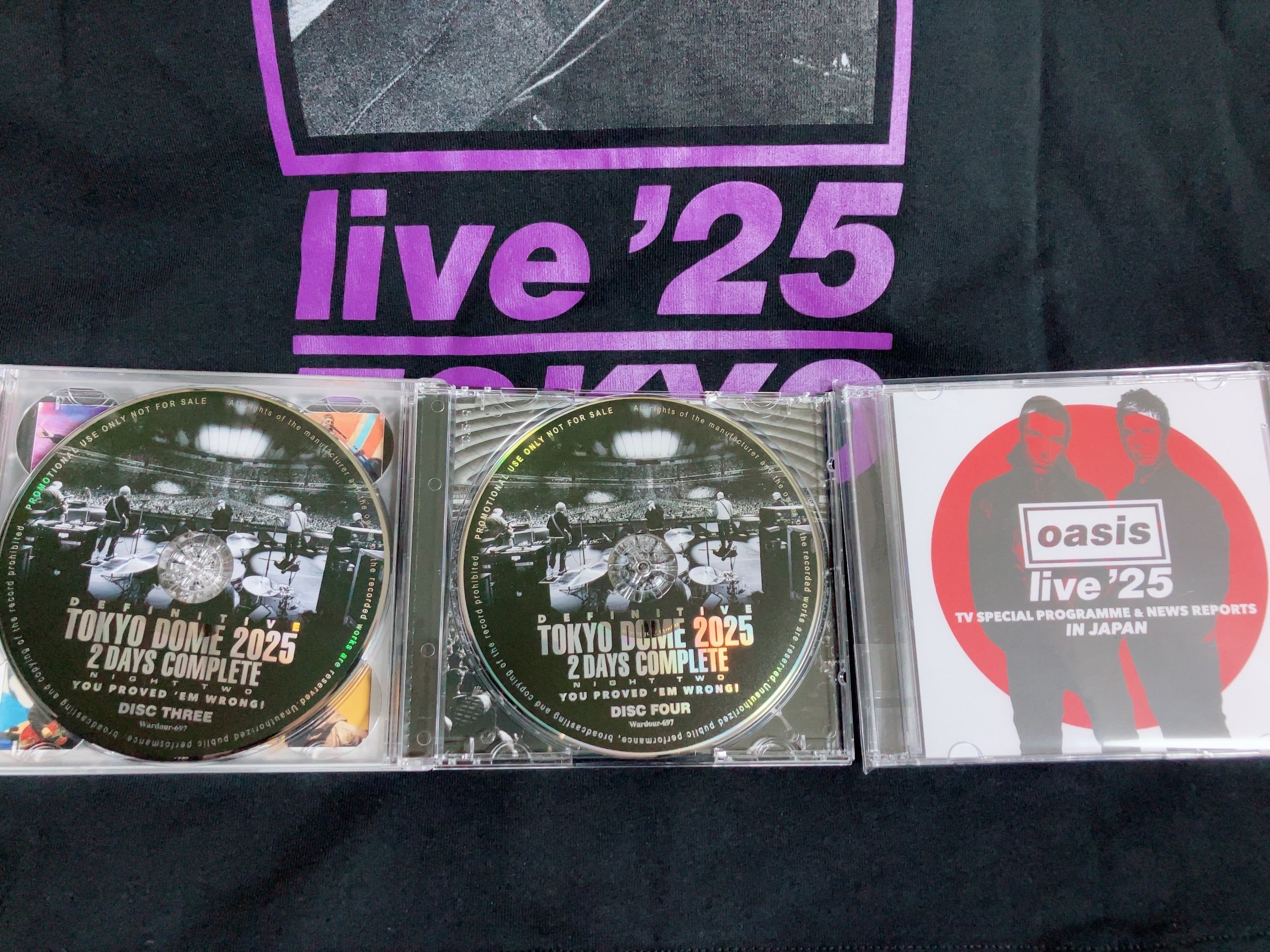 oasis Definitive版聴いたぞ❗️ ブート感想しつつ東京公演振り返り