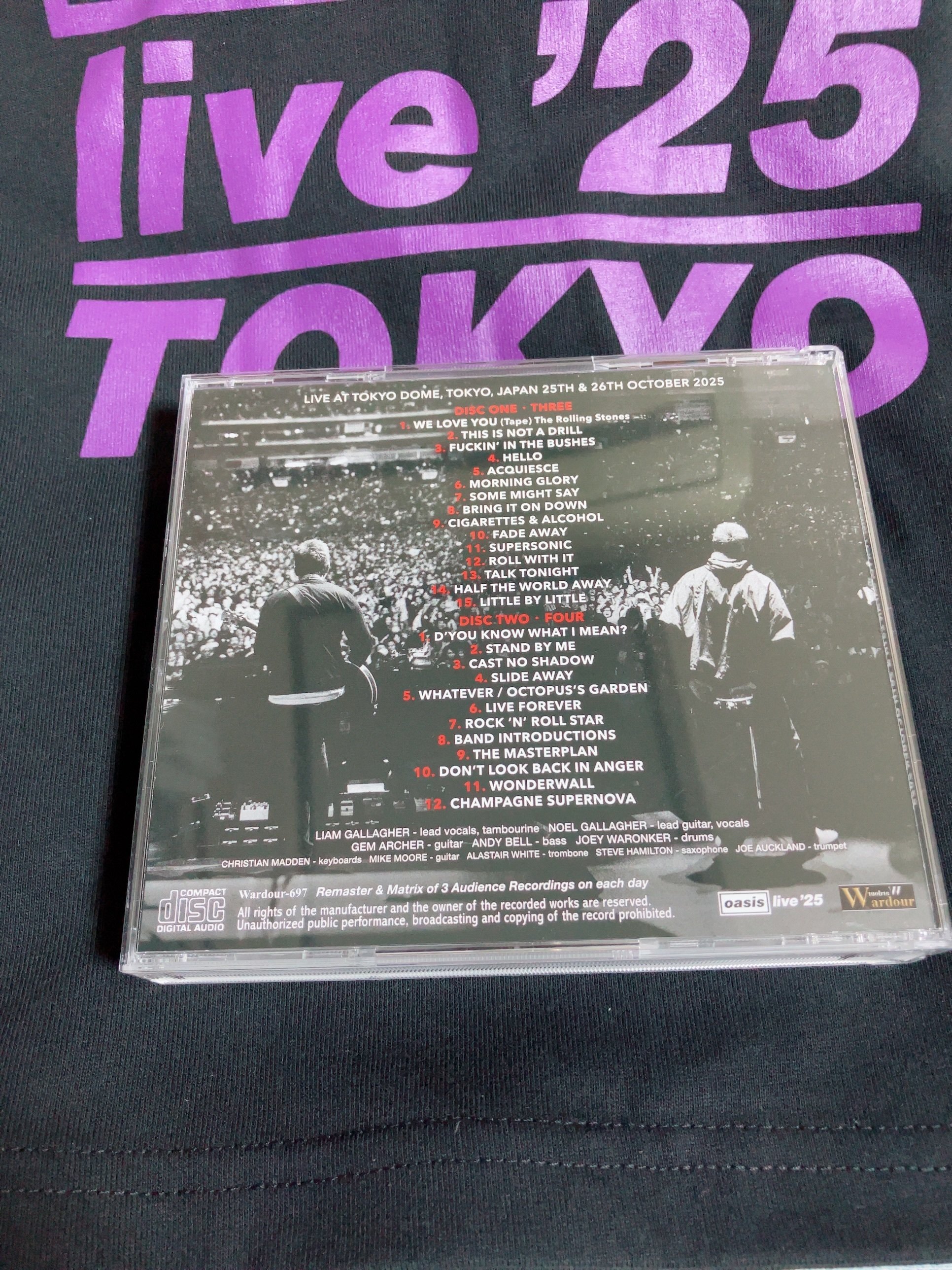 oasis Definitive版聴いたぞ❗️ ブート感想しつつ東京公演振り返り