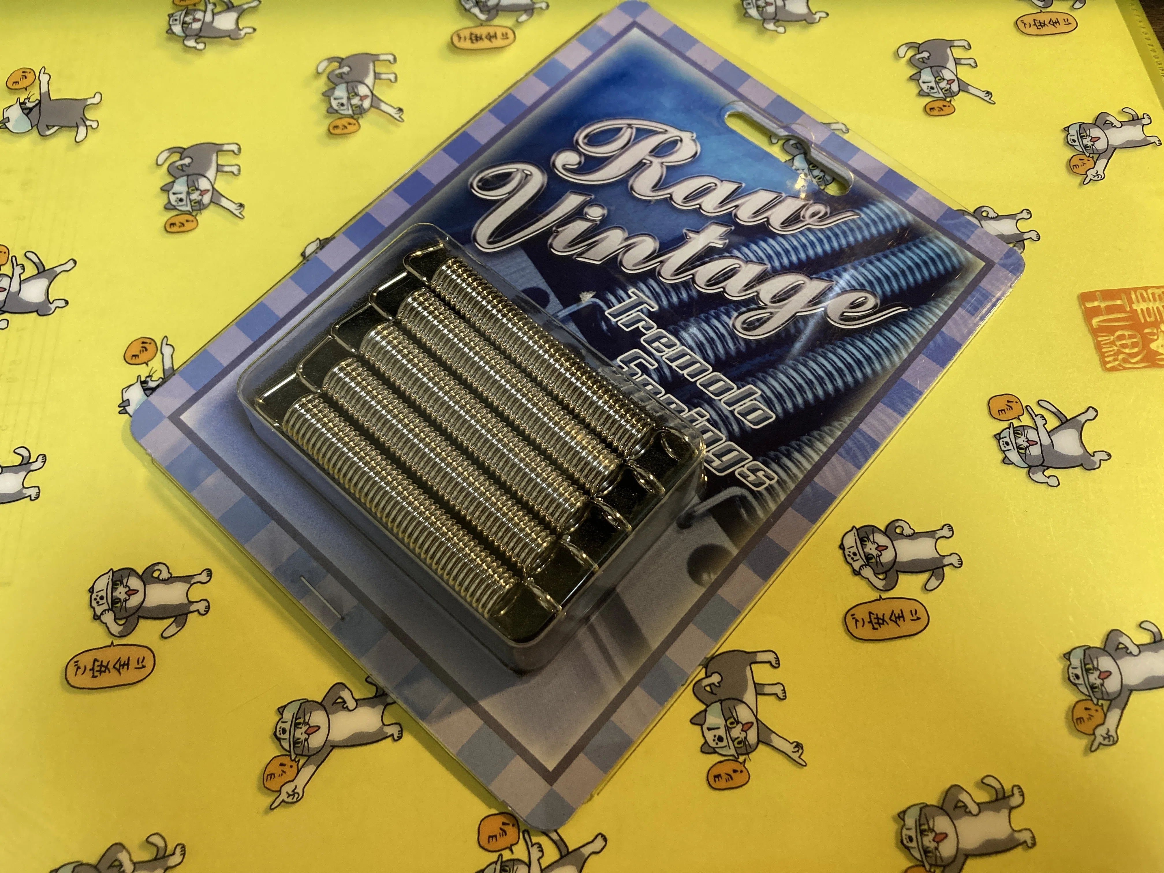 Raw Vintageの「Tremolo Springs（RVTS-1）」を試してみました｜Izo