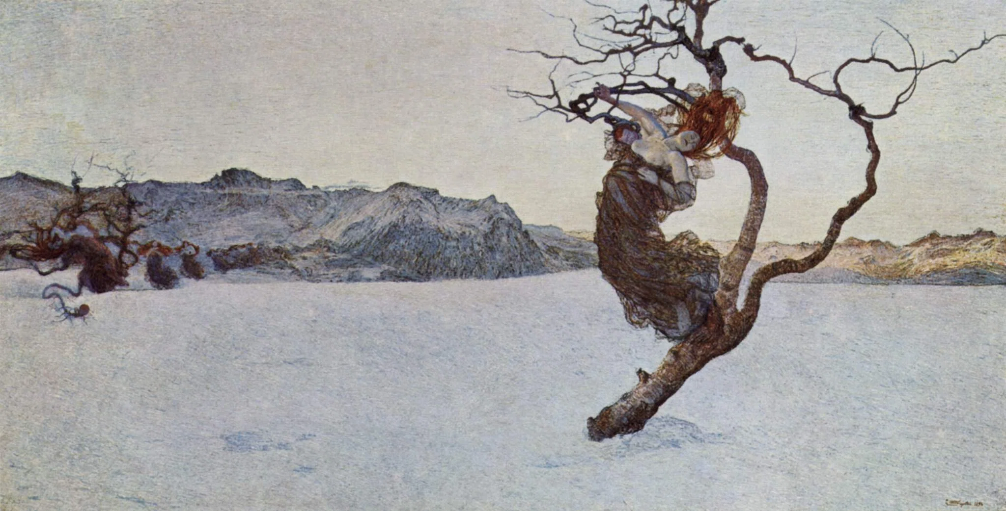 30 Giovanni Segantini（ジョバンニ・セガンティーニ）音のない光
