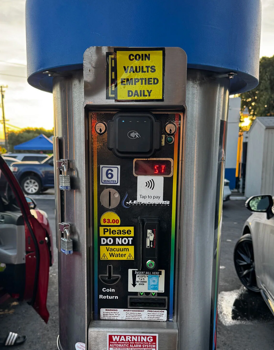 洗車いろいろ アメリカのセルフ洗車場を使ってみた ~コイン式洗車場/car wash/使い方