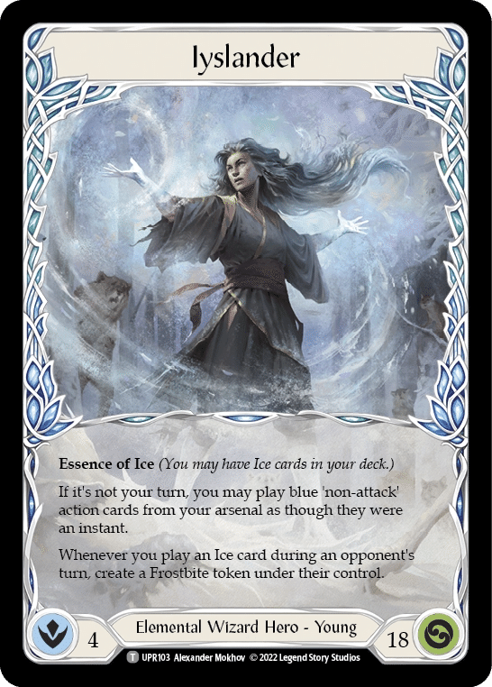 Flesh and Blood】シルバーエイジ・アイスランダー デッキ／プレイ