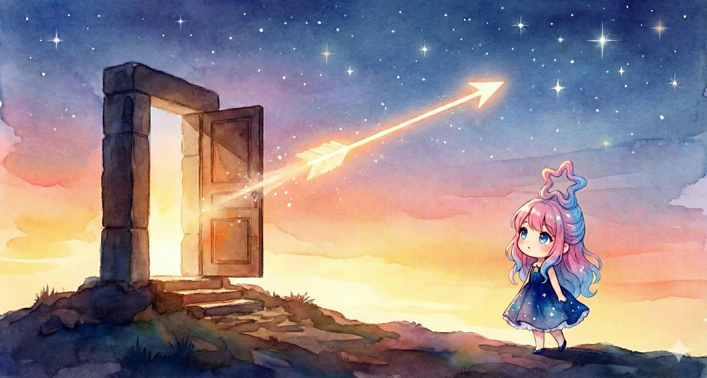 Gemini】1ヶ月ぶりのnote。AIの言葉と、射手座の矢に導かれて