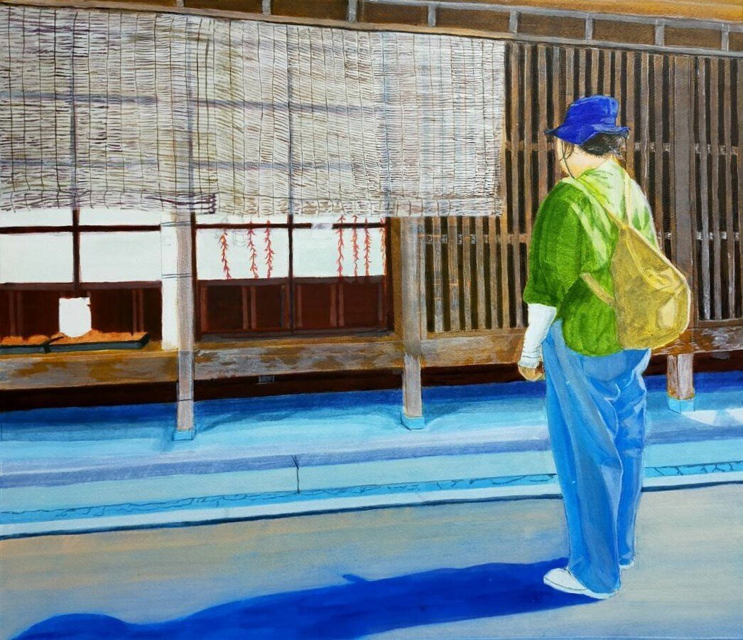 Step18】「郷愁」アクリル画6｜瑞島 魁祐（みずしま かいゆう）