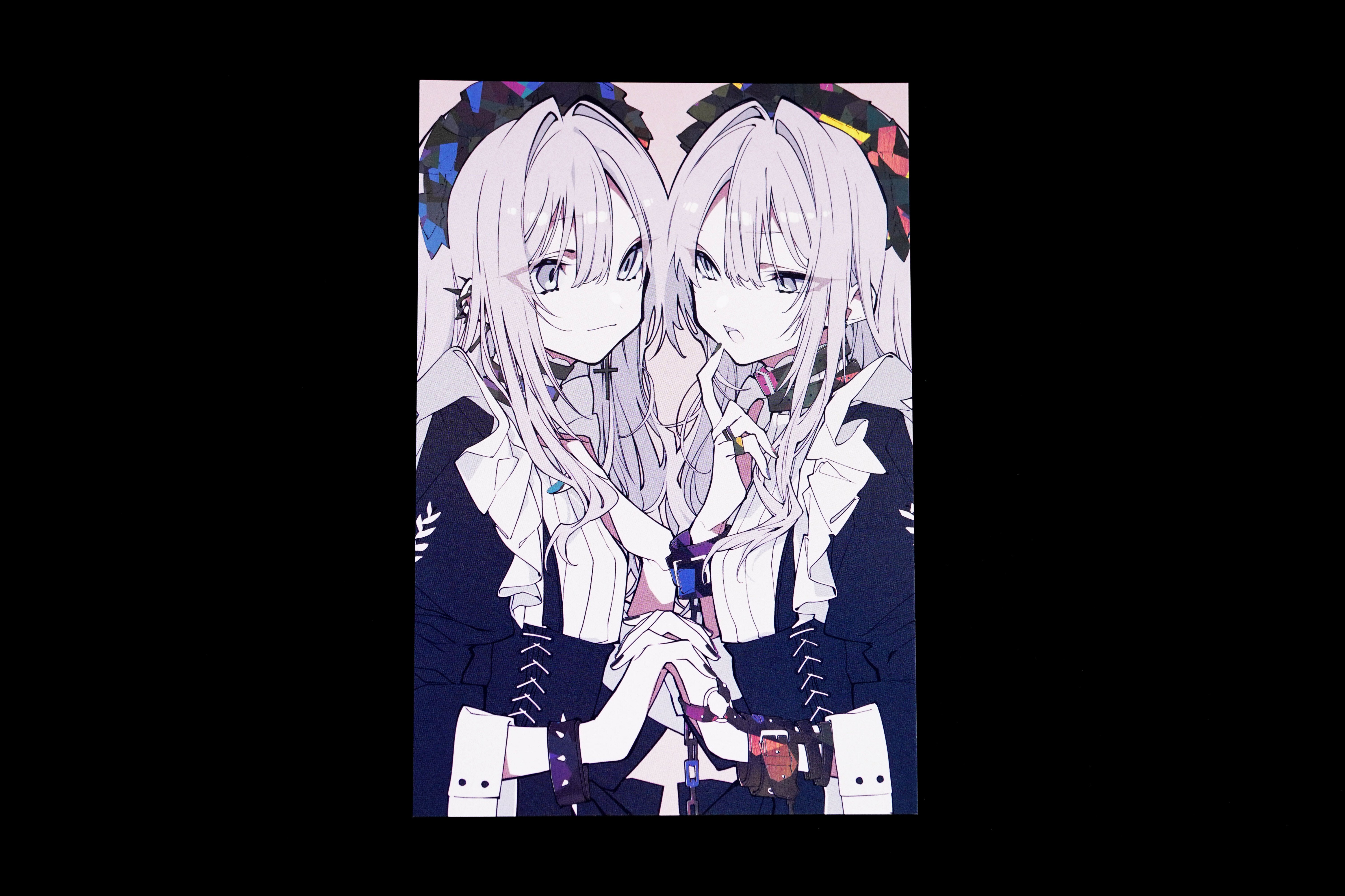 望月けい個展 箔押しポストカード4種製作」｜コスモテック