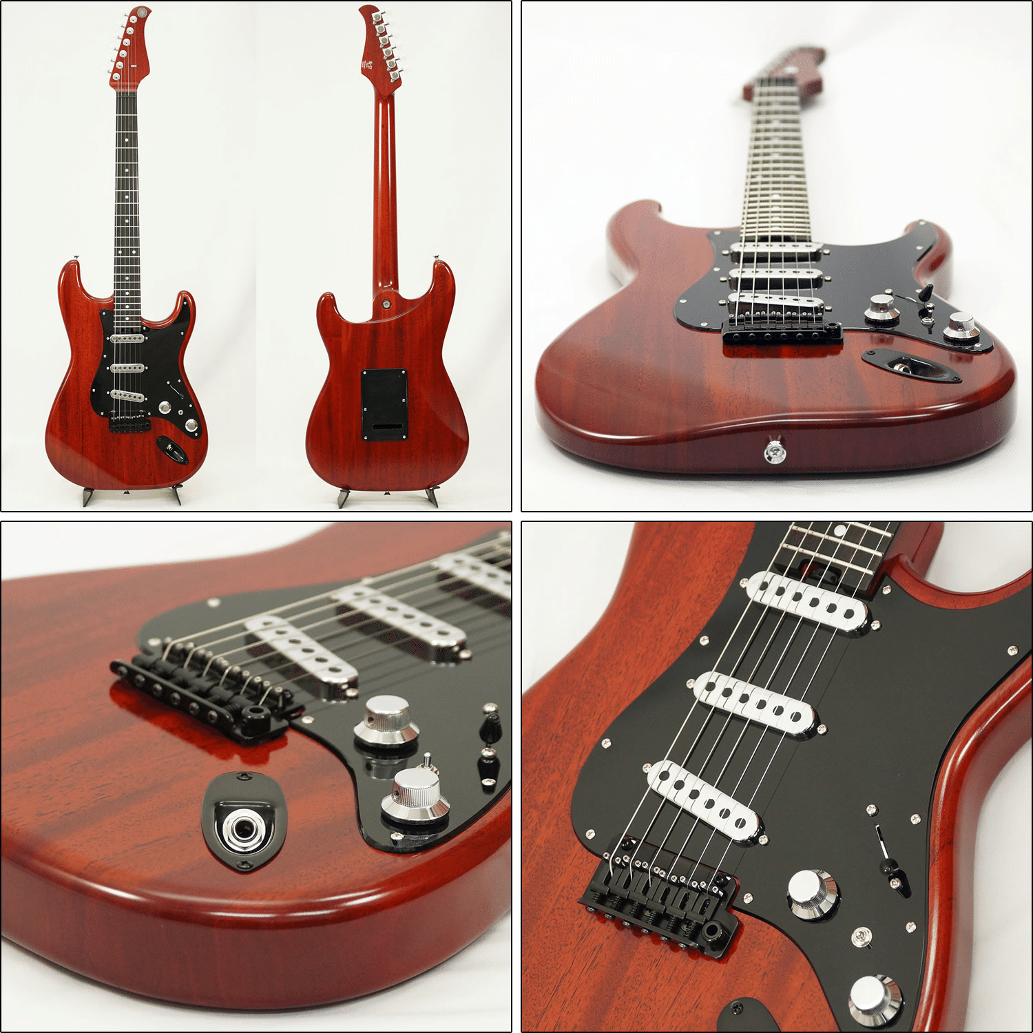 レッドスペシャルの魅力をSTスタイルに詰め込んだ Kz Guitar Works の