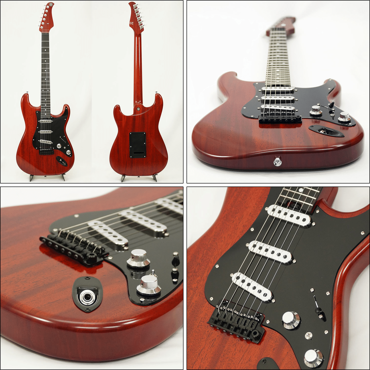 レッドスペシャルの魅力をSTスタイルに詰め込んだ Kz Guitar Works の