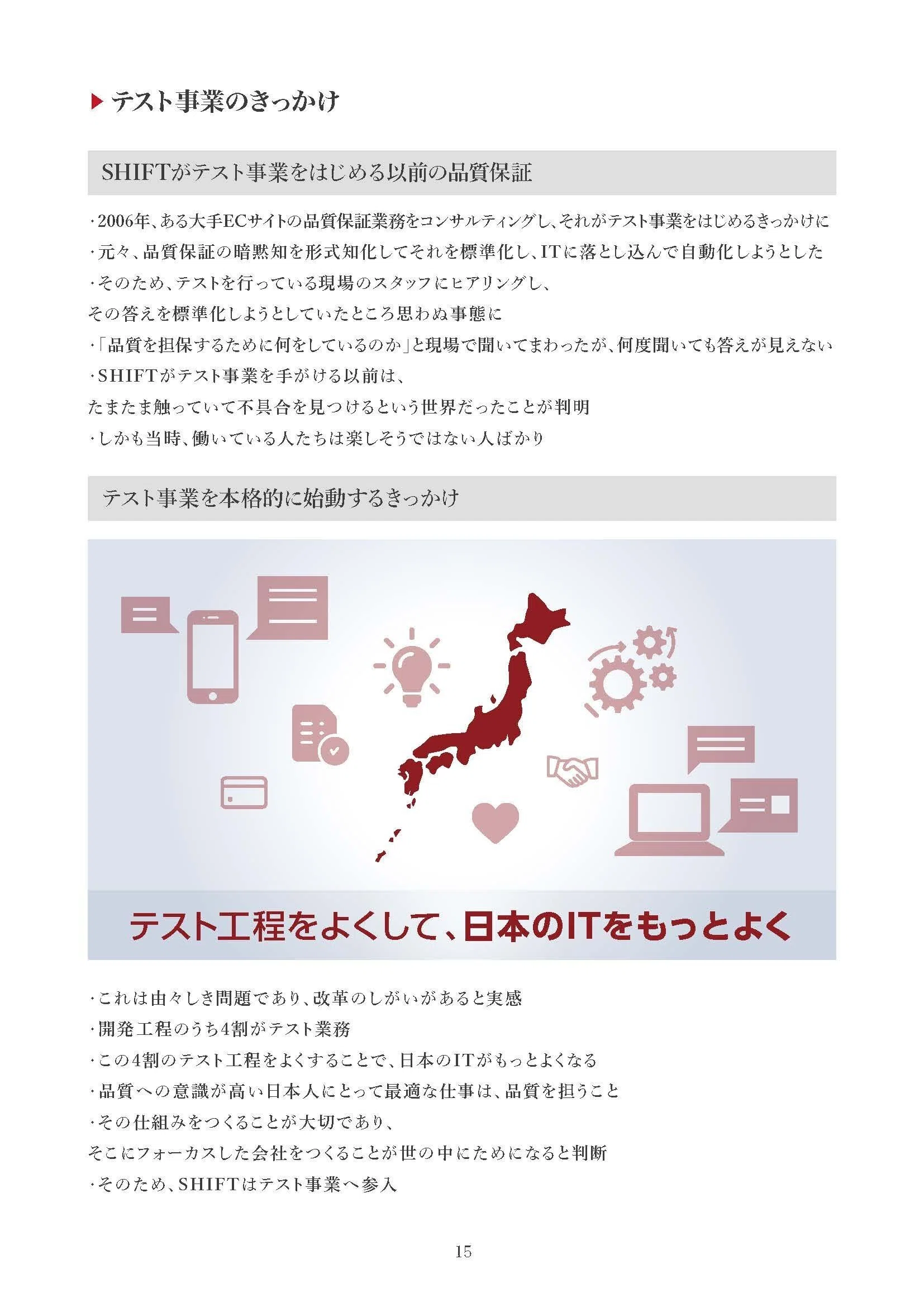 SHIFT(3697)ソフトウェアテストの会社が大きく成長をしている理由と