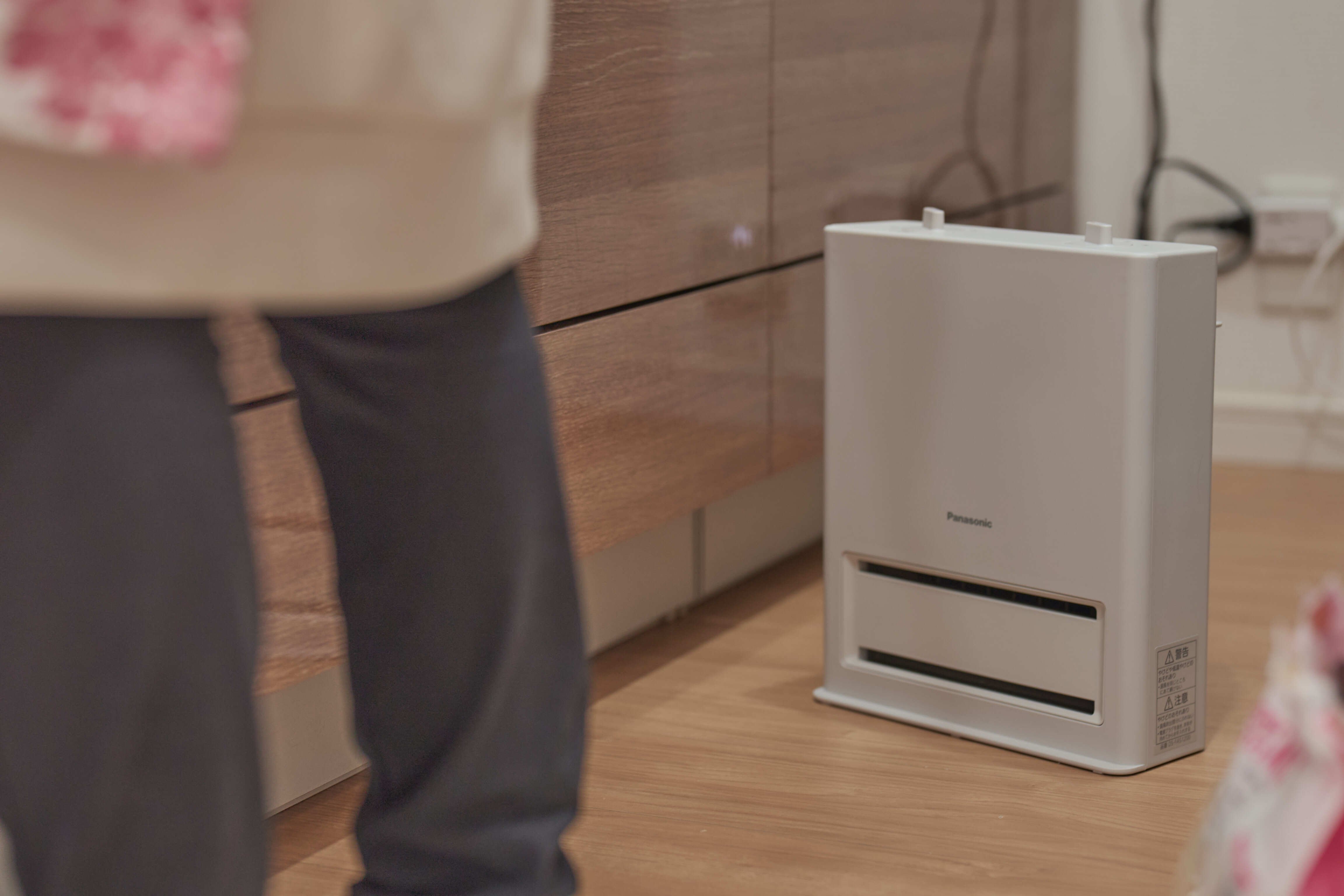 水回りで使える防滴セラミックファンヒーター | Panasonic DS-FAS1200