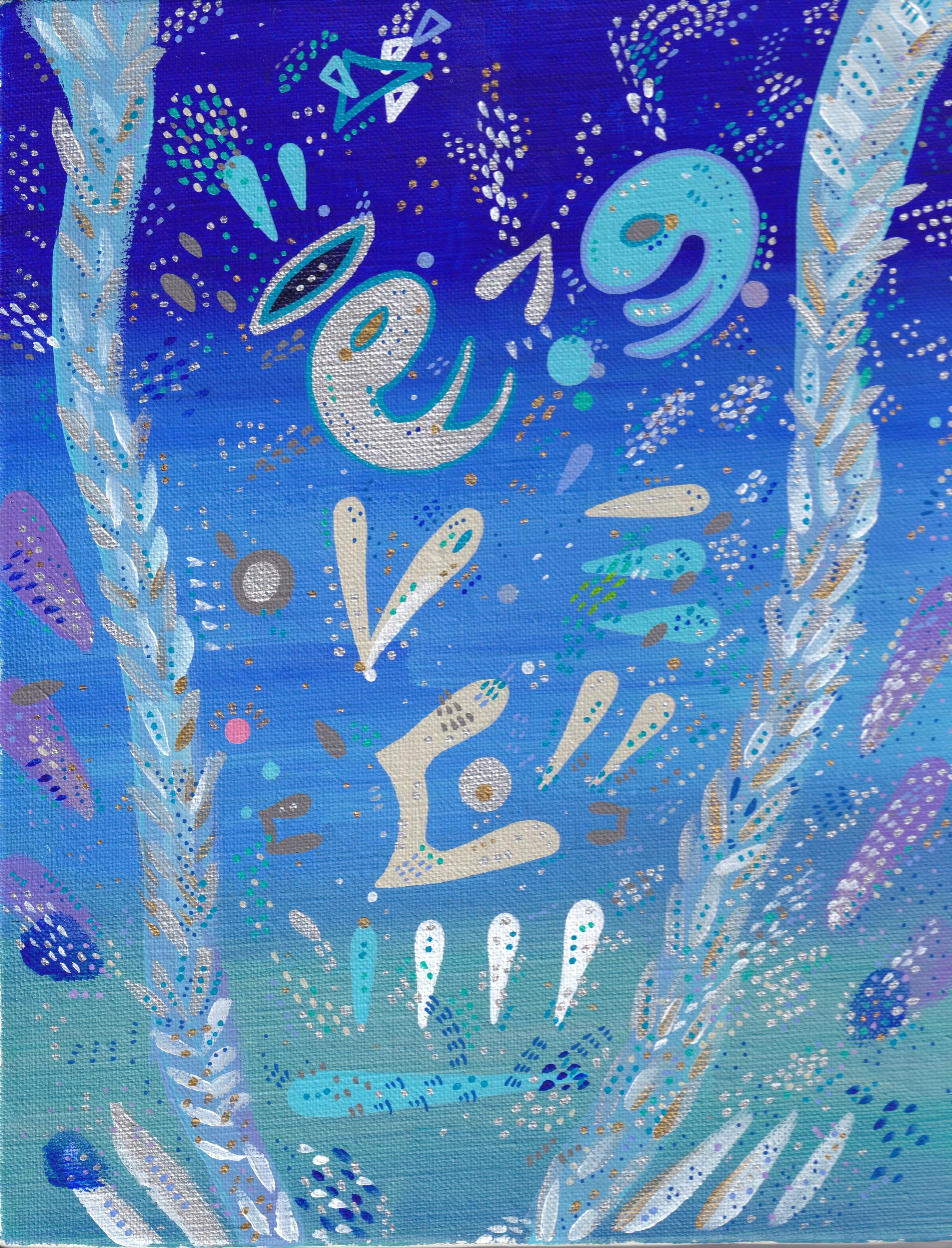 抽象画】光の魔法｜yygg