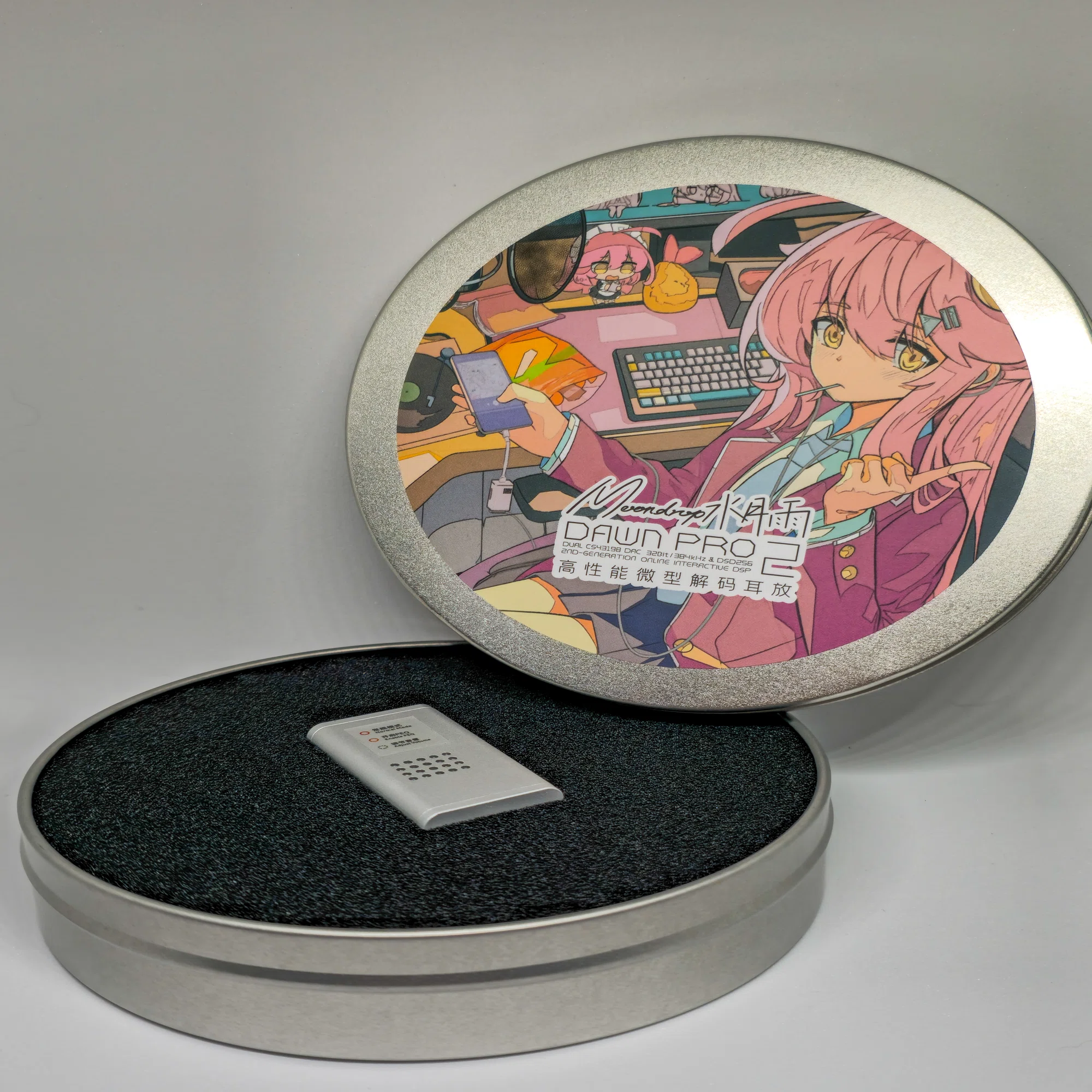 水月雨】MoonDrop Dawn Pro 2 – 60ドルで「CS43198デュアル」はバグ 