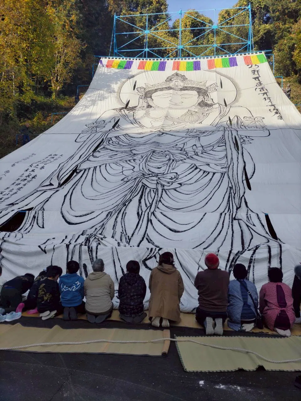 観音様、ご開帳✨️｜もりお