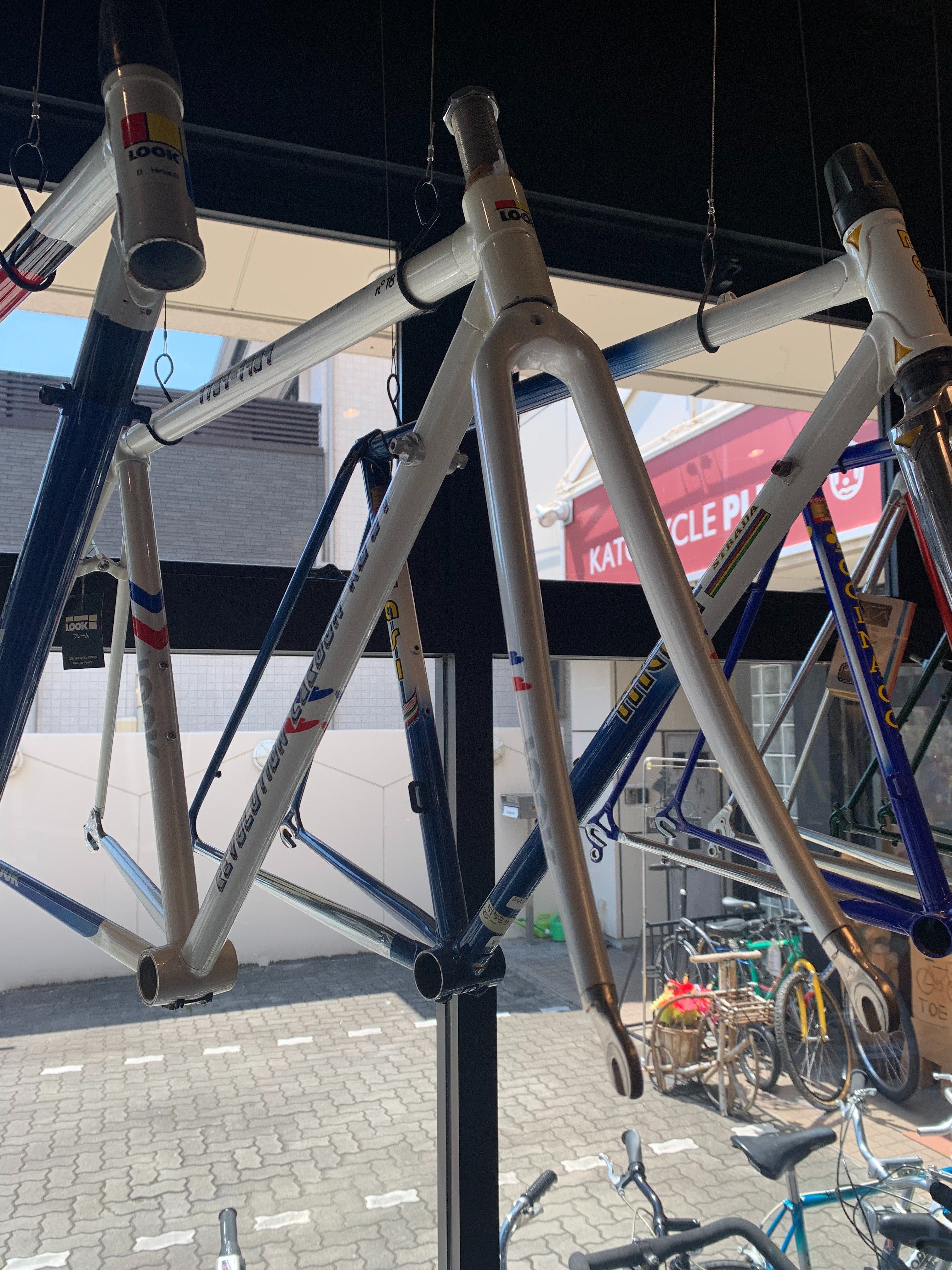 愛車紹介8 LOOK KG96 TEAM REPLICA＋MAVICコンポーネント群 ｜vogue-rider