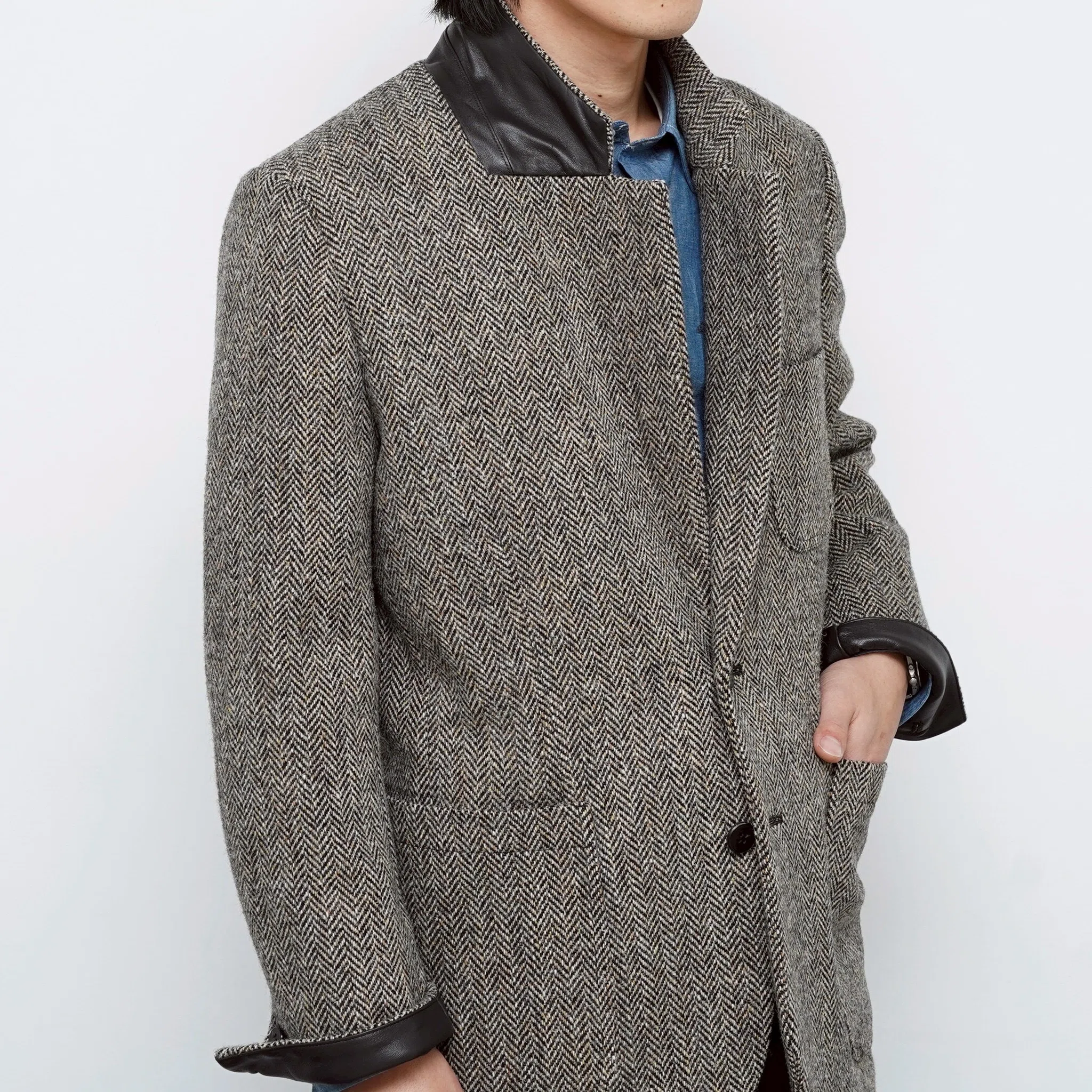 cale】WOOL HERRINGBONE TAILORED JACKET、本日リリースです｜THIRTY 