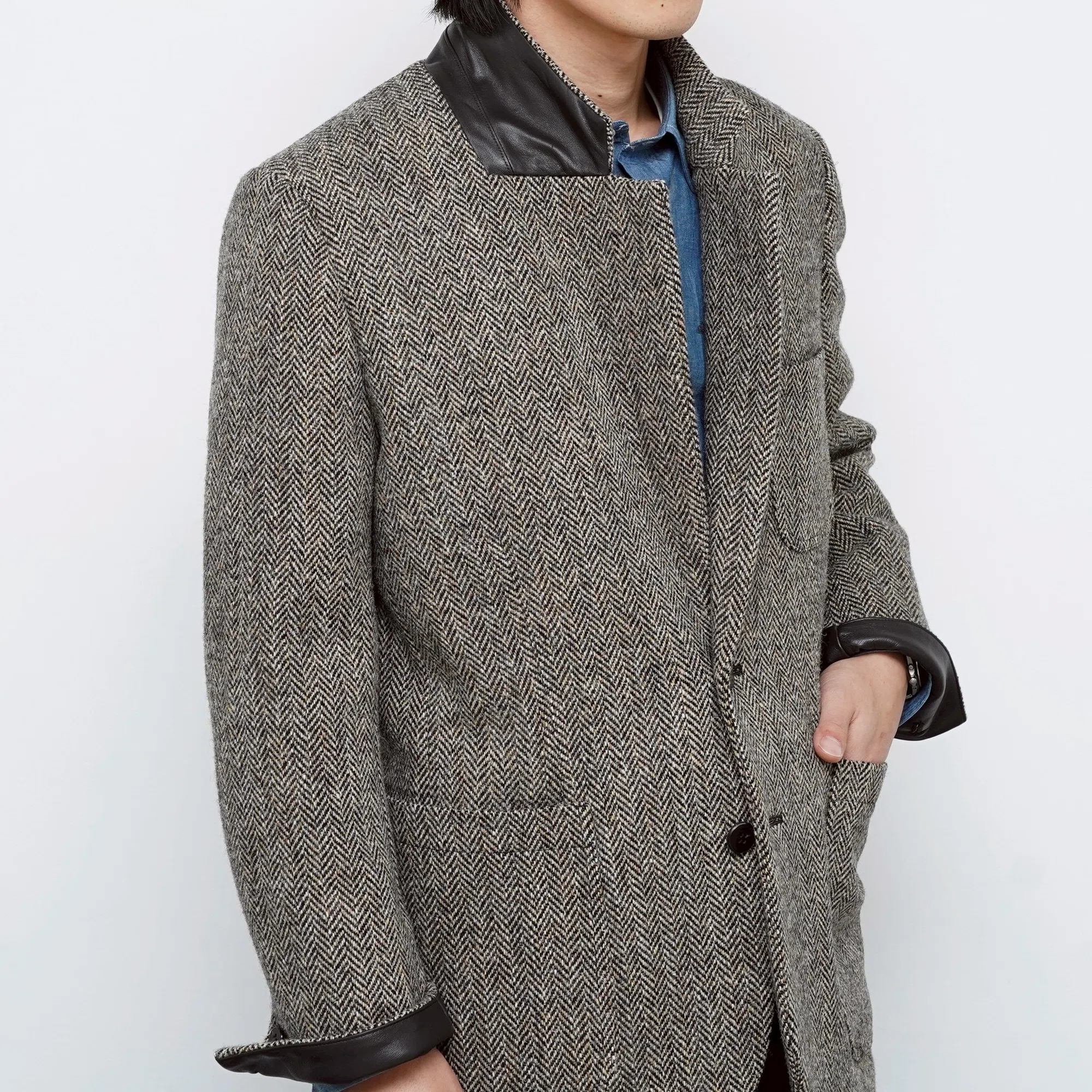 cale】WOOL HERRINGBONE TAILORED JACKET、本日リリースです｜THIRTY 