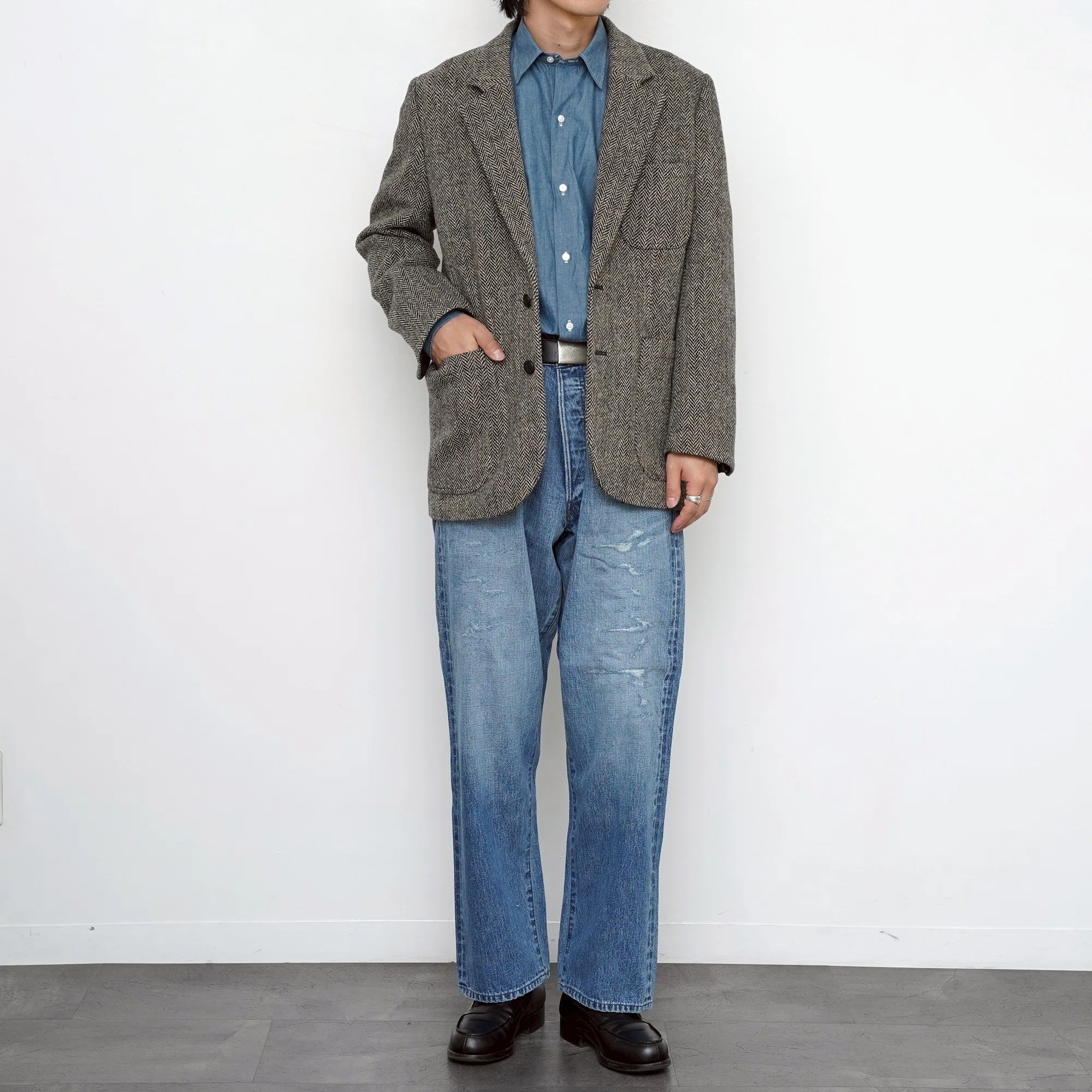 cale】WOOL HERRINGBONE TAILORED JACKET、本日リリースです｜THIRTY 