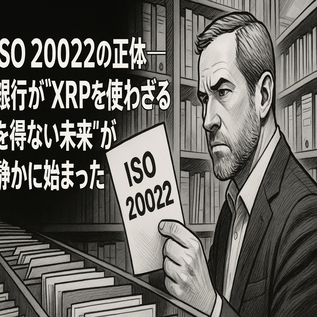 ISO 20022の正体──銀行が“XRPを使わざるを得ない未来”が静かに始まった｜光本貴一｜XRP / Ripple